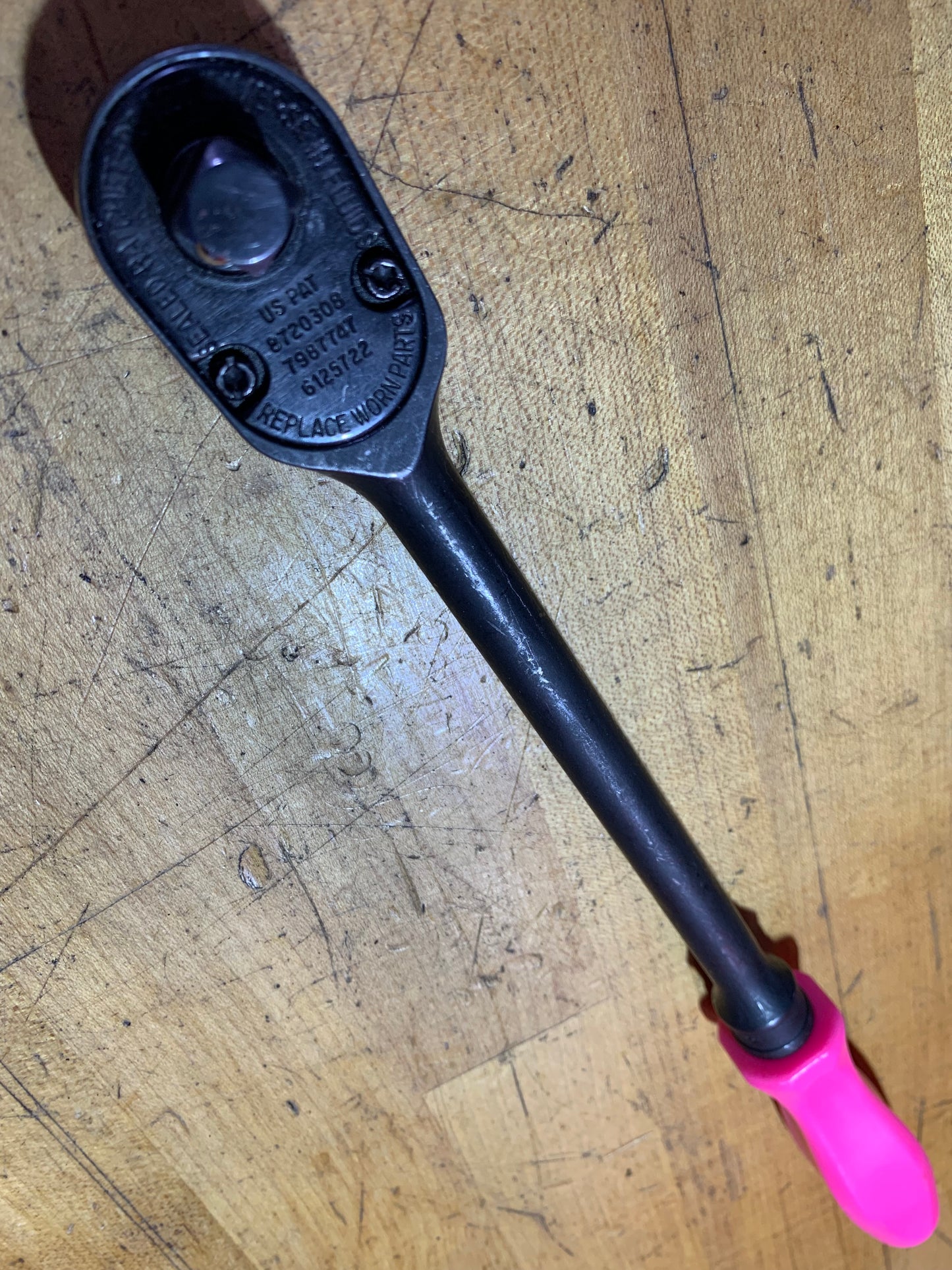 Snap On 3/8” black oxide ratchet BRAND NEW GFHLD80