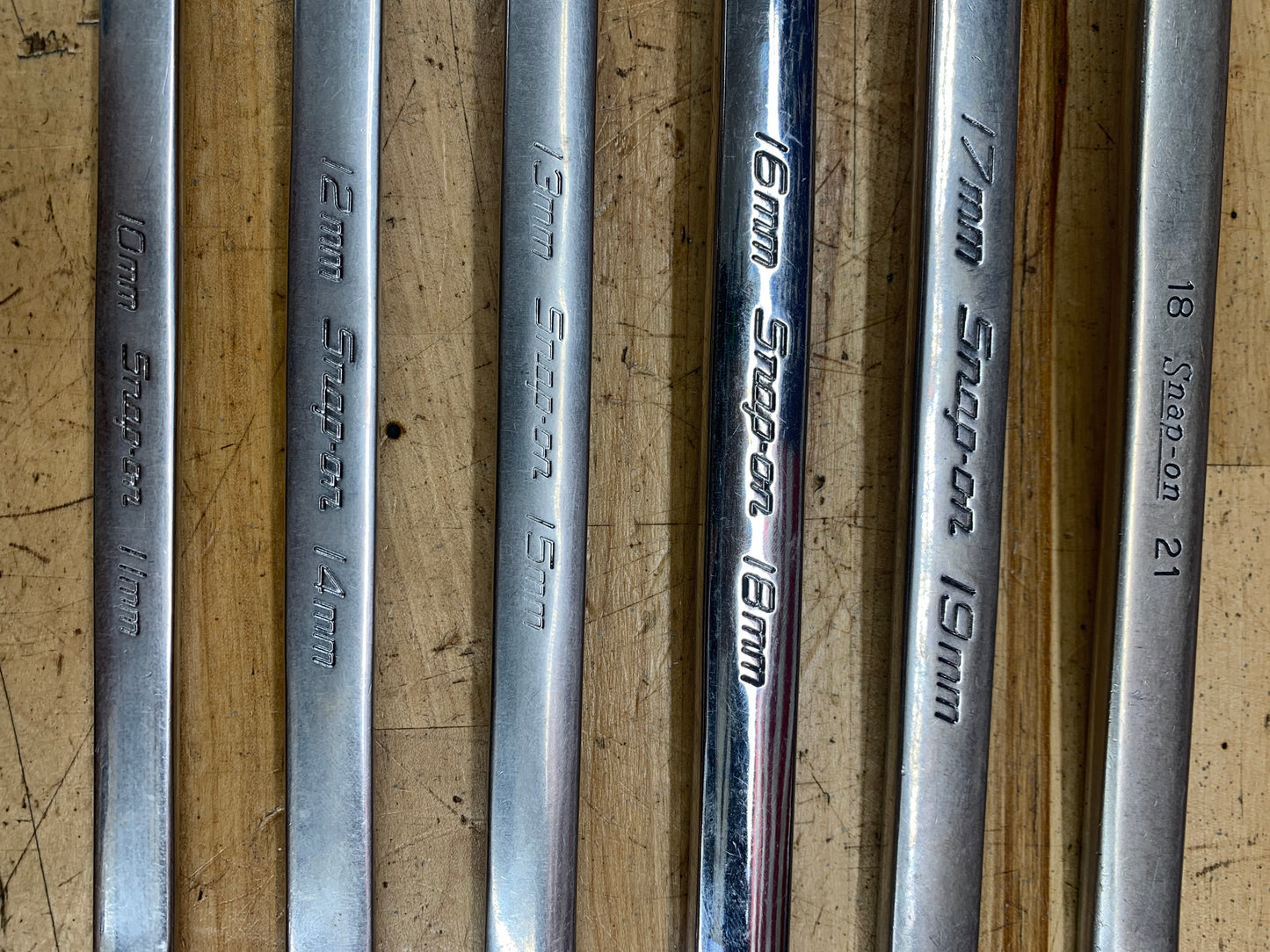 Snap On Metric Offset Box Wrench Set 6pc