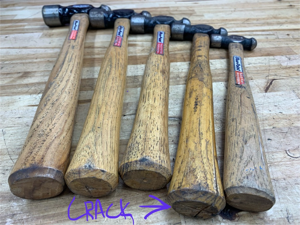 Blue Point Ball Peen Hammer Set 5pc Set USA