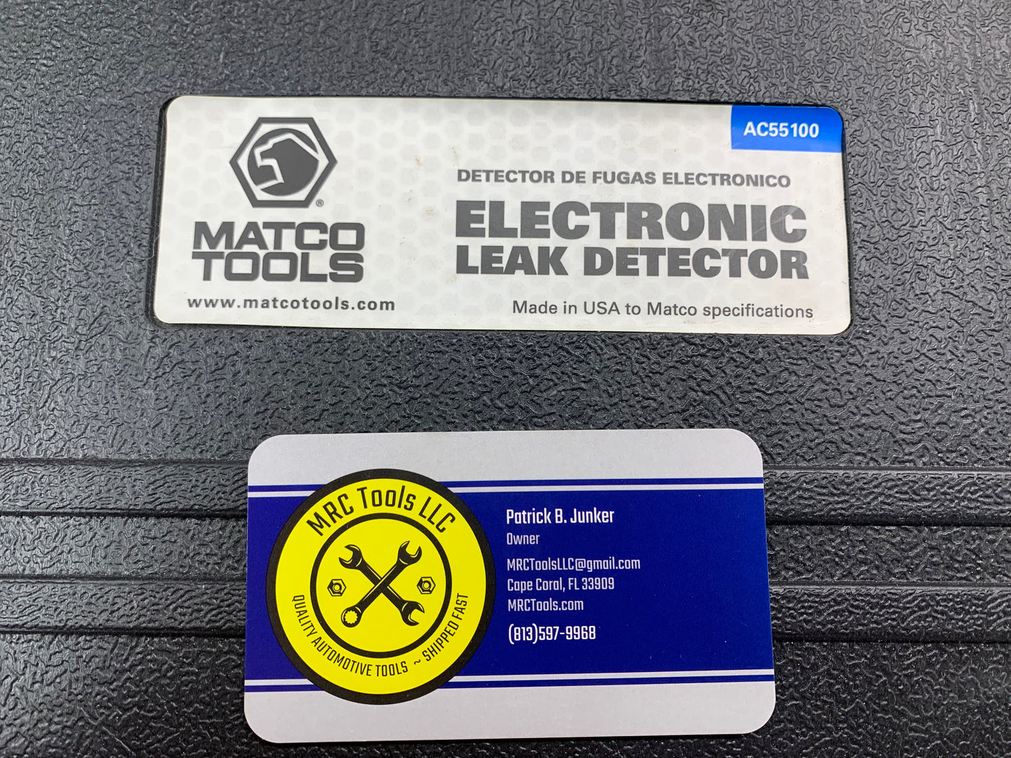 Matco A/C refrigerant leak detector AC55100