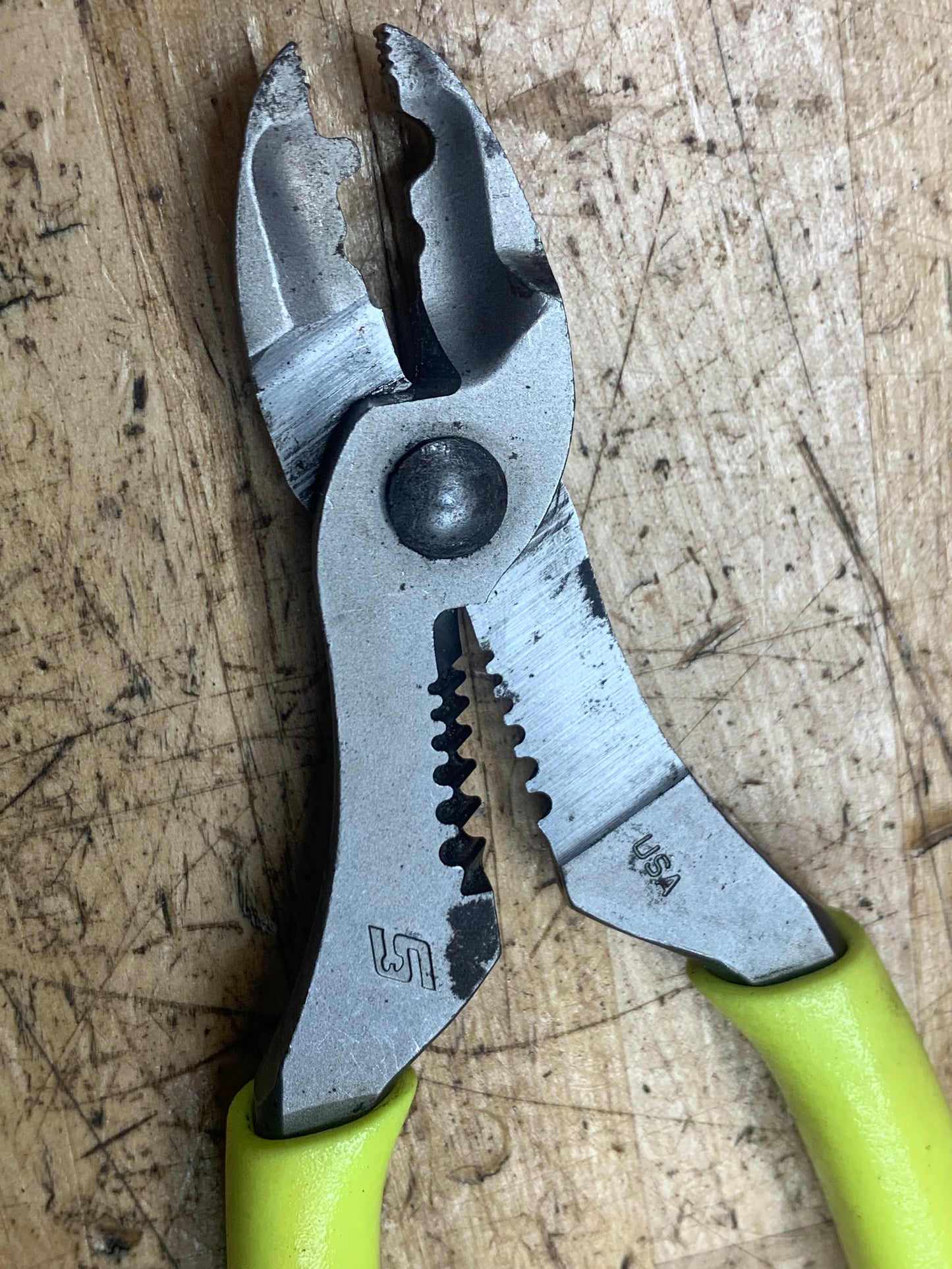 Snap On Wire Crimping Stripping Pliers USA PWCSS7ACF