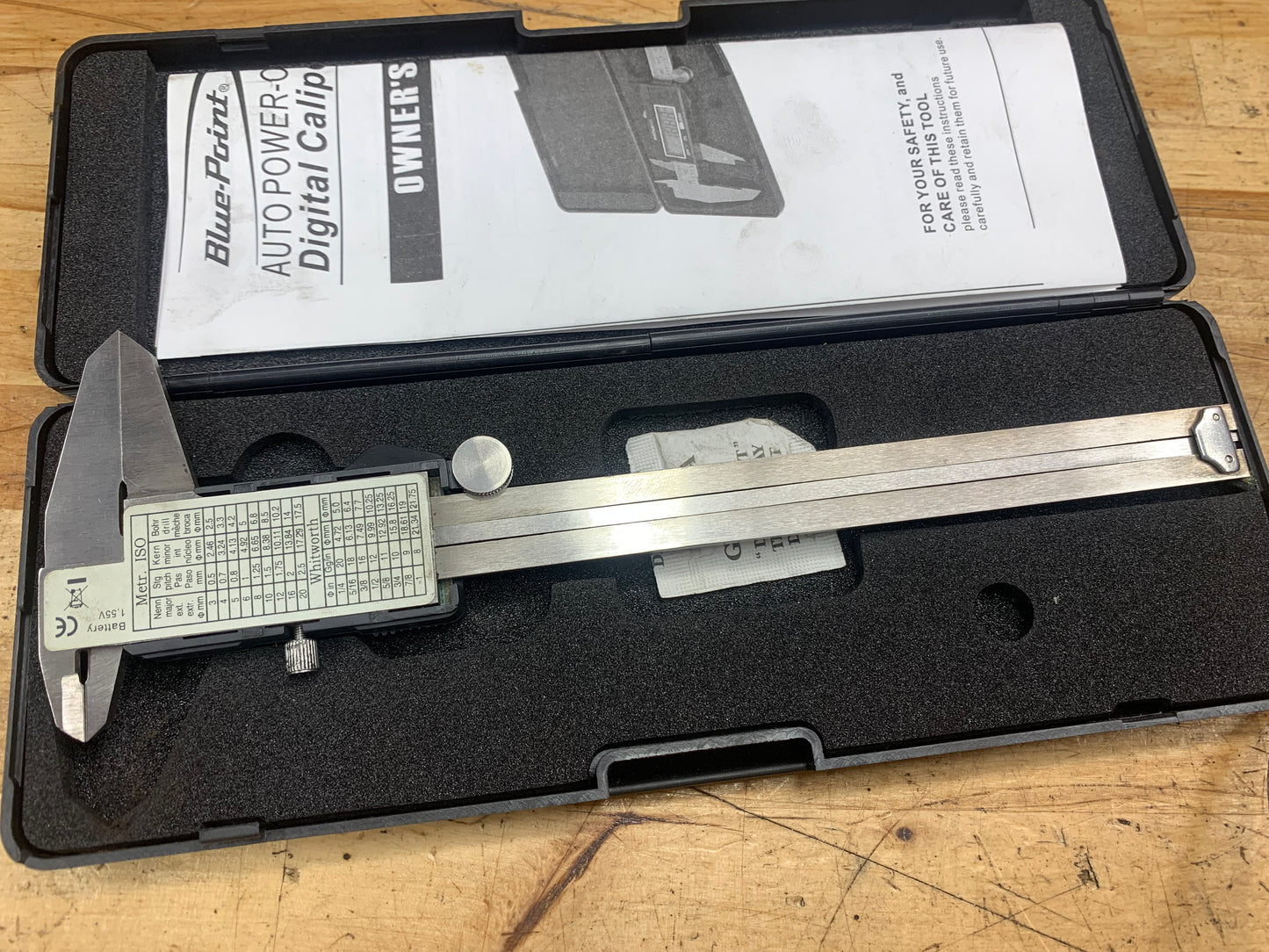 Blue Point Digital Calipers MCAL6A