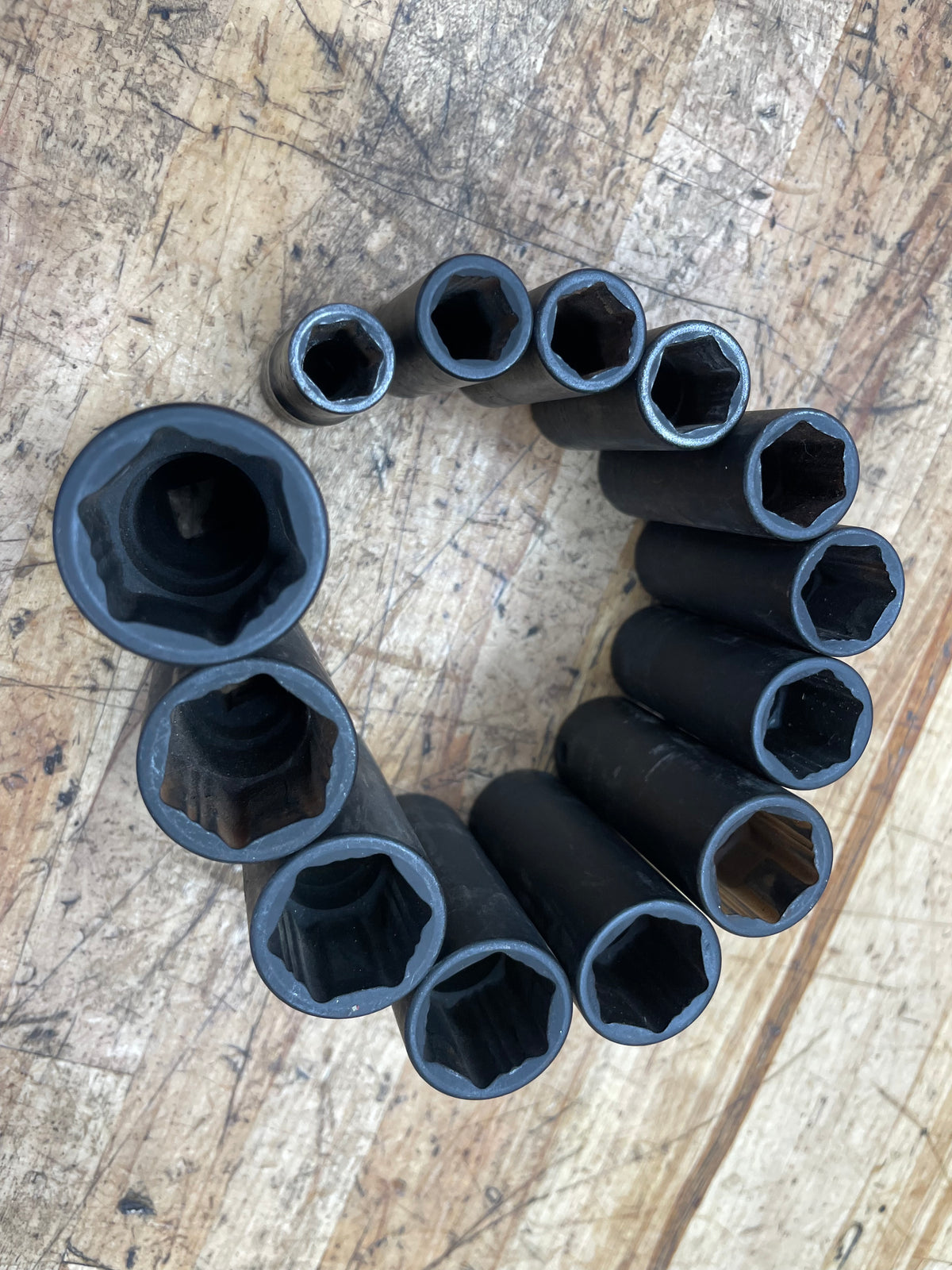 Mac Tools 3/8” Metric Impact Deep Socket Set 13pc 10-23mm SXDPGM146BR*