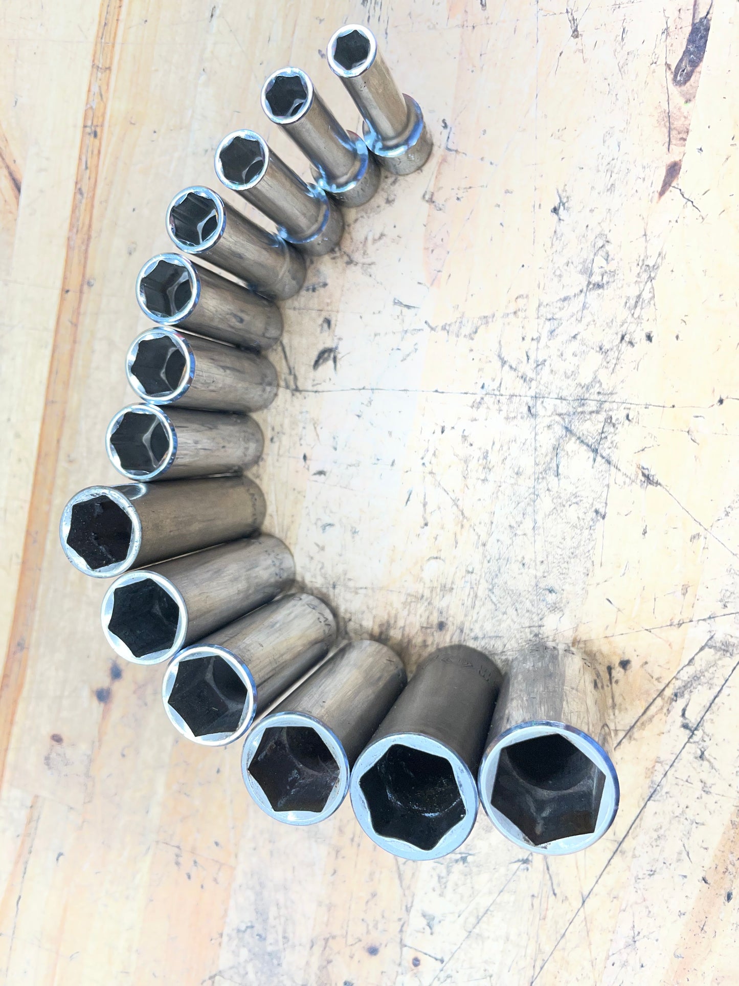 Mac* 3/8” Metric Deep Socket Set 13pc 7-19mm USA