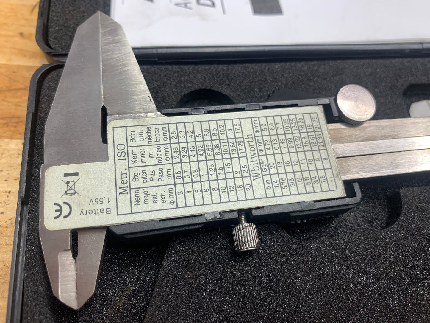 Blue Point Digital Calipers MCAL6A
