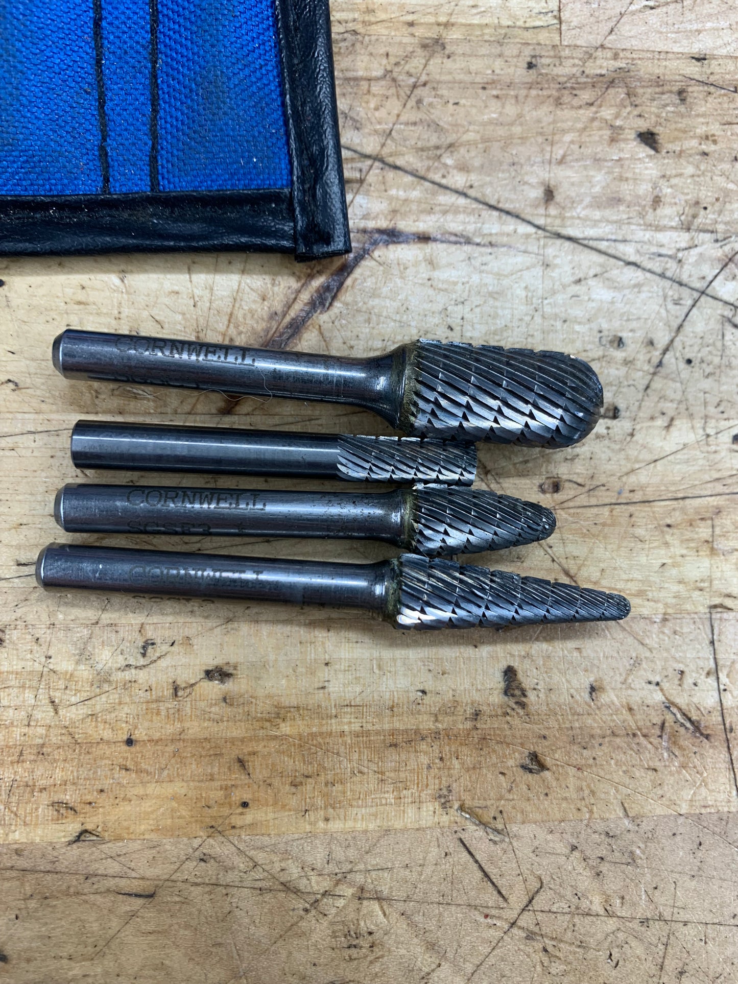 Cornwell Carbide Burr Set SG-CB4P