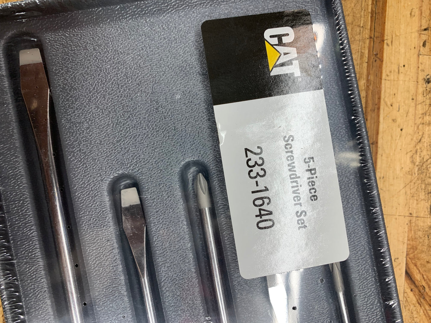 CAT Screwdriver Tray Set 5pc USA 233-1640