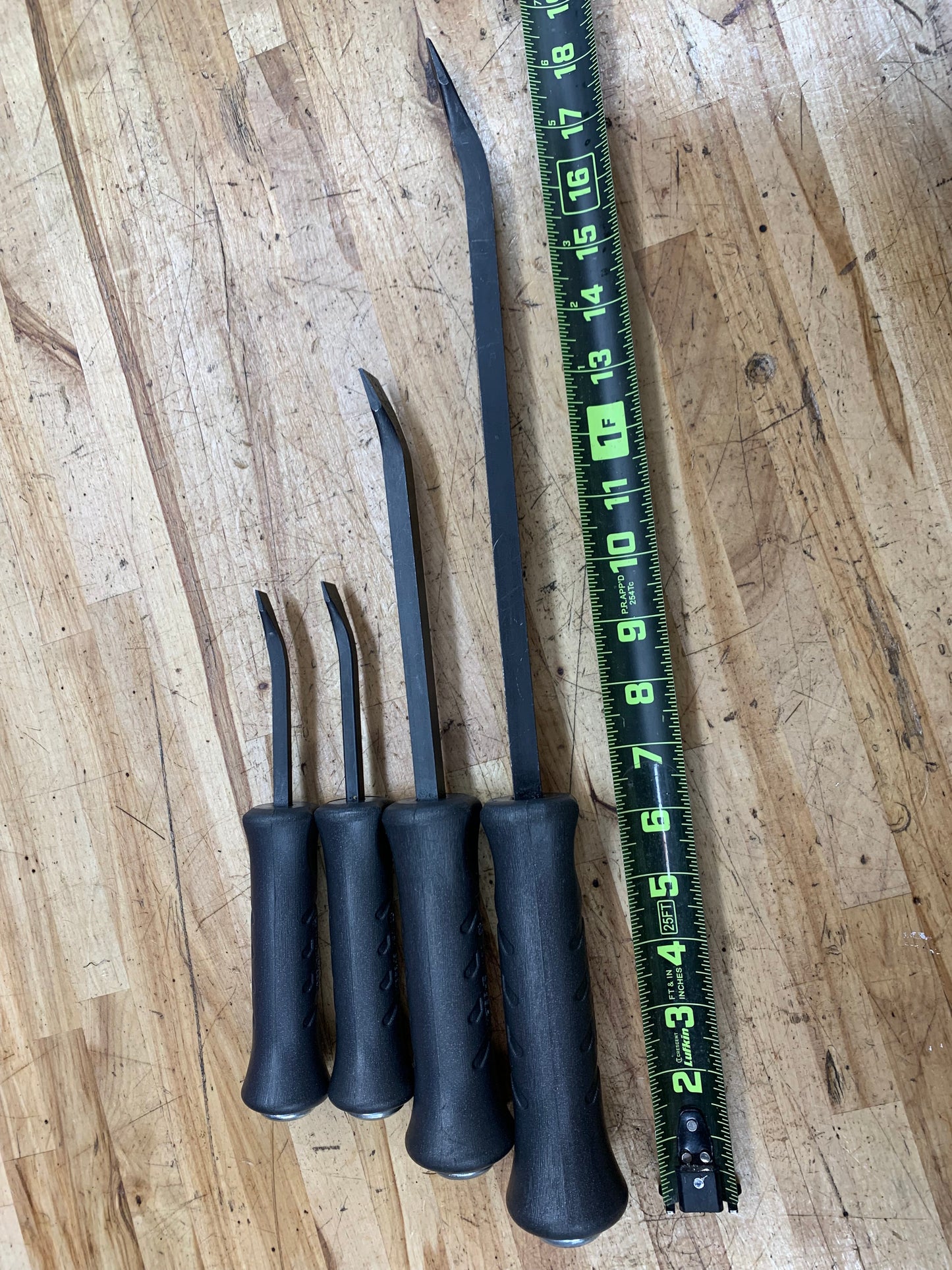 Snap On Striking Prybar Set Titanium 4pc. USA