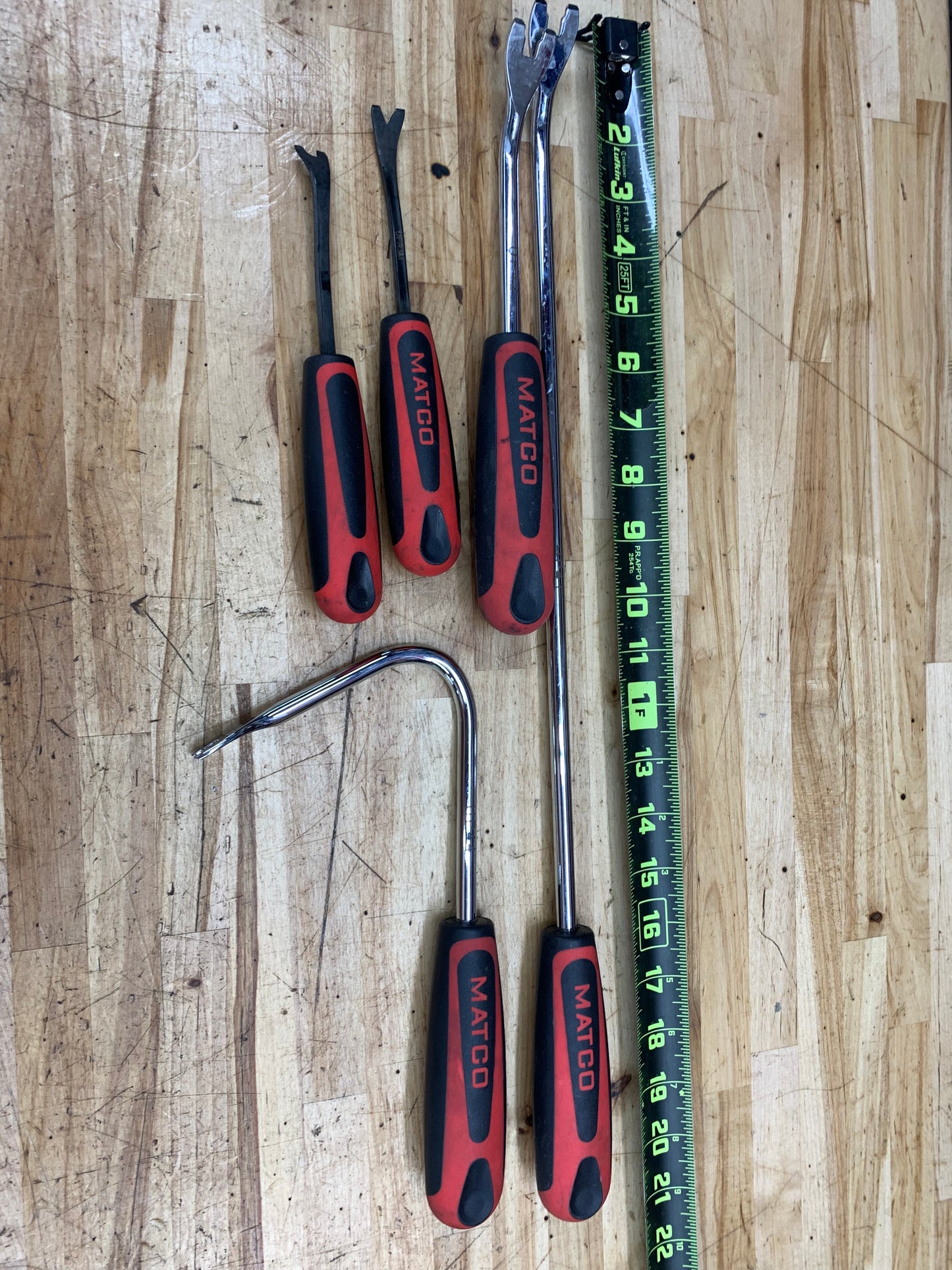 Matco Trim Panel Prybar Set 5pc UP4SET