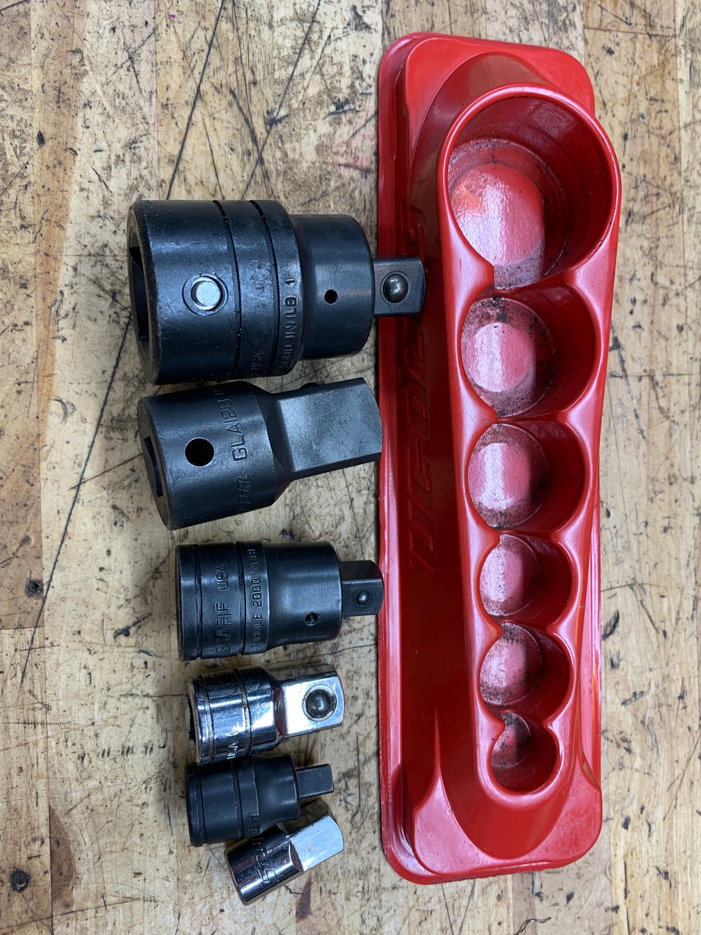 Snap On Square Adaptor Set 6pc. USA 1206GS