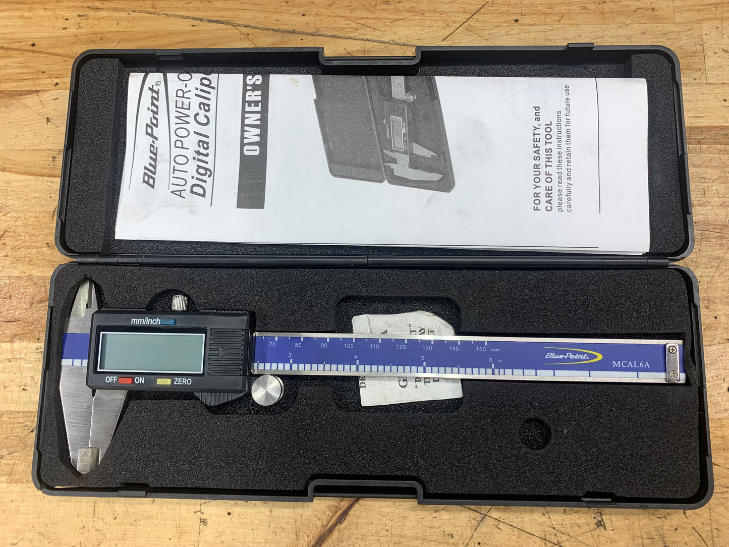 Blue Point Digital Calipers MCAL6A