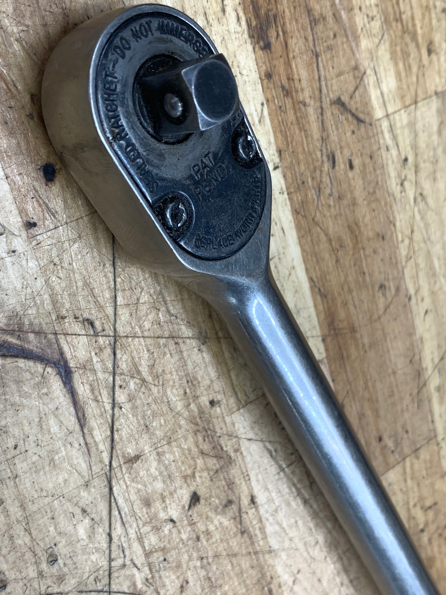 Snap On 3/8" Extra Long Ratchet Chrome FLL80