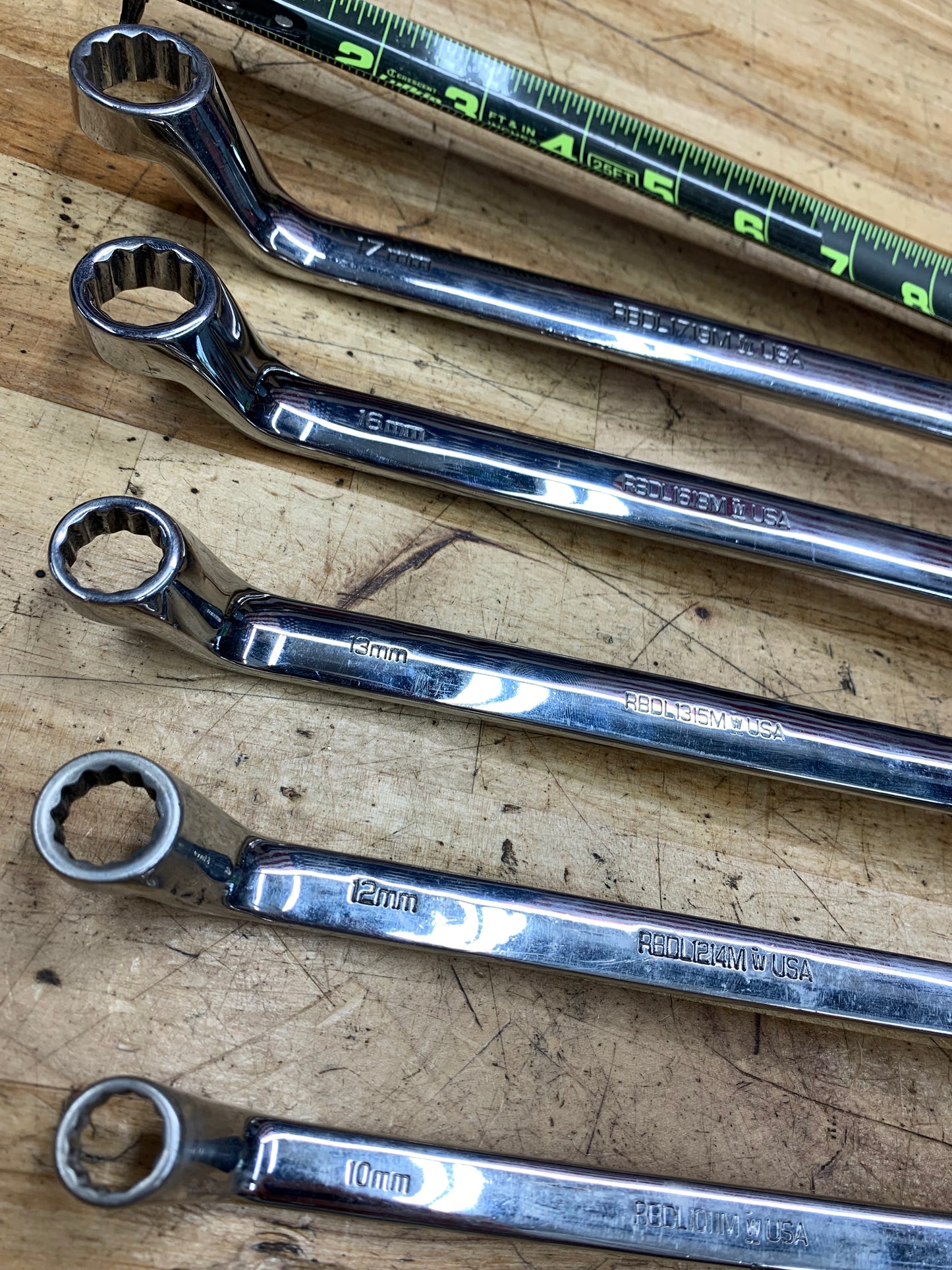 Matco Metric Offset Box Wrench Set 5pc USA