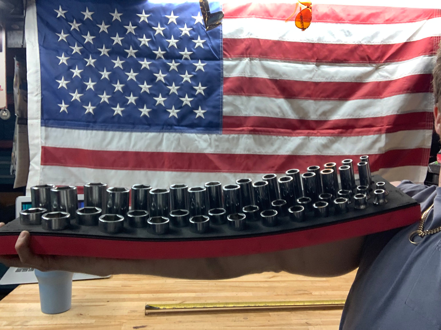 Snap On 46pc 1/2” master socket set metric 346TSWMFR