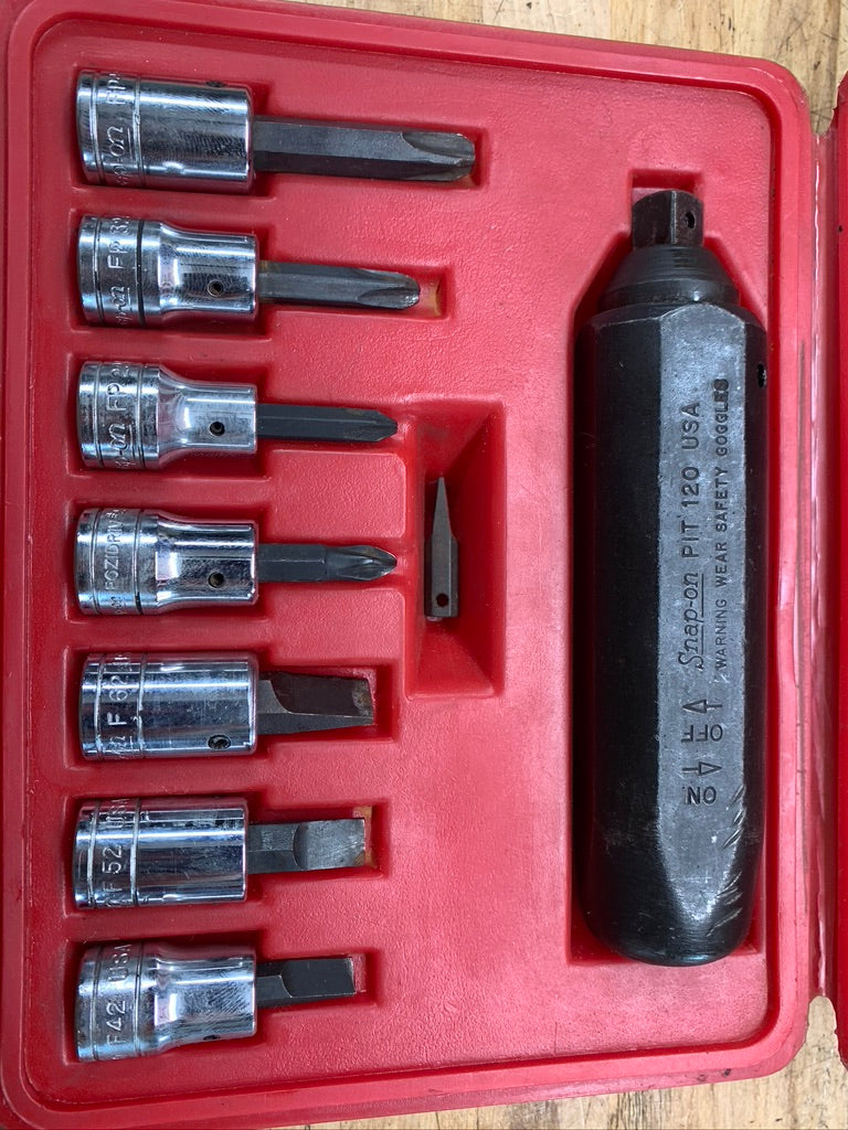 Snap On manual impact driver set PIT120