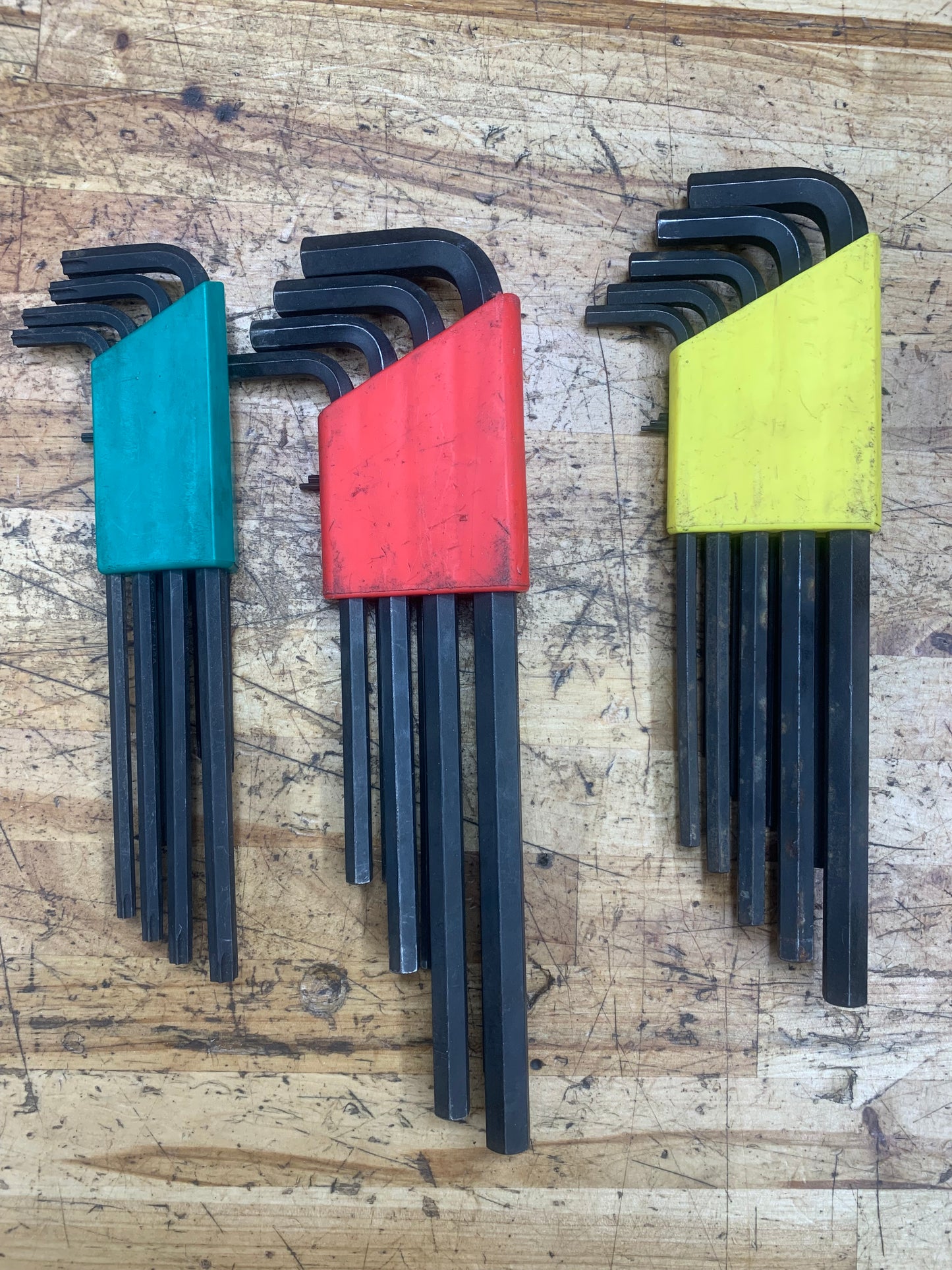 Snap On 3pc Hex Key Set: SAE, Metric, And Torx USA