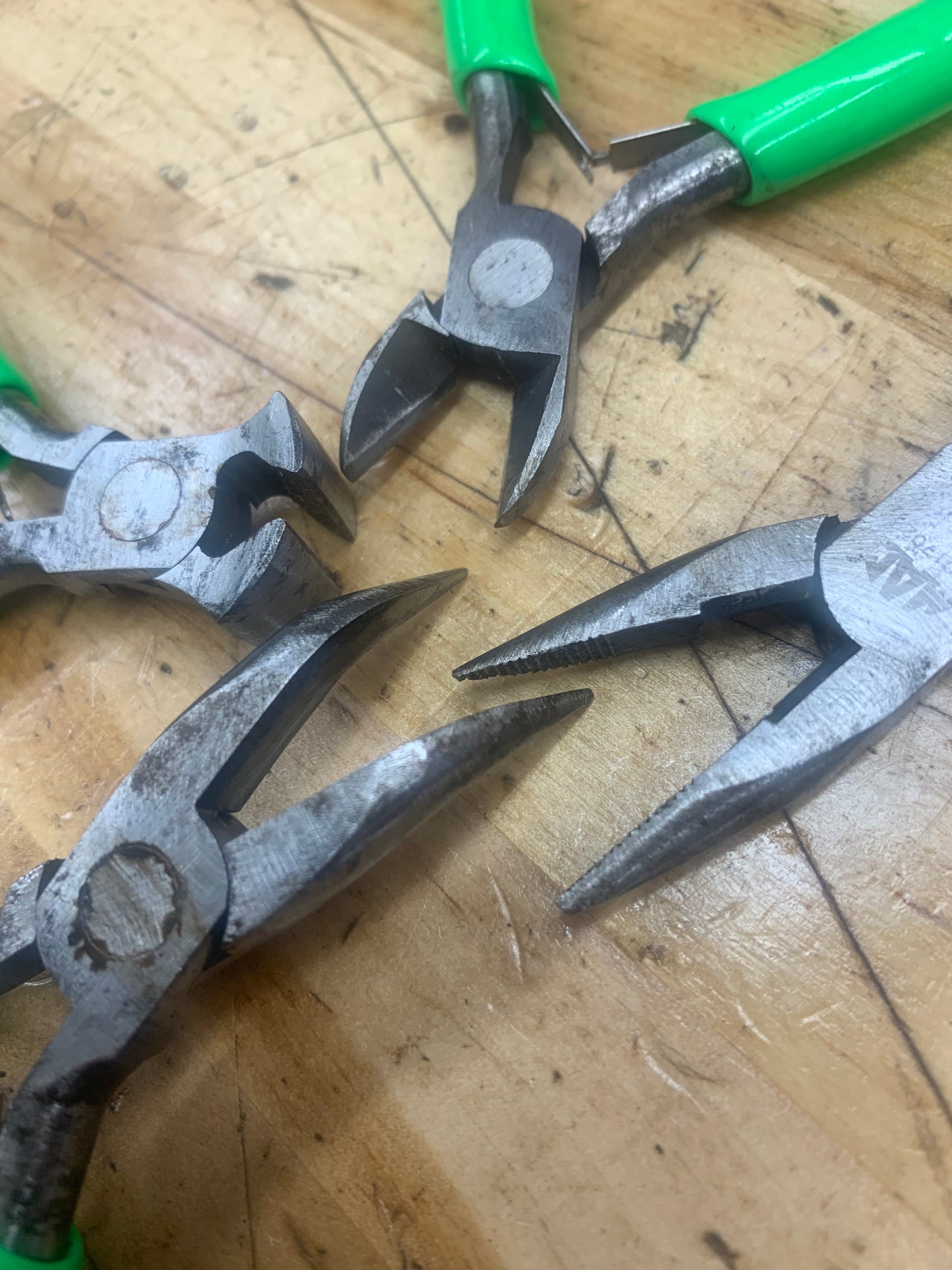 Mac Tools Mini Plier Set 4pc Green