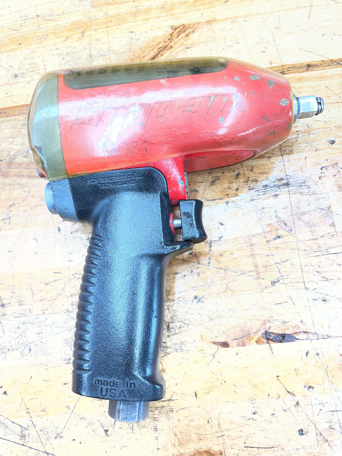 Snap On 3/8” Air Impact Wrench Pneumatic USA MG31