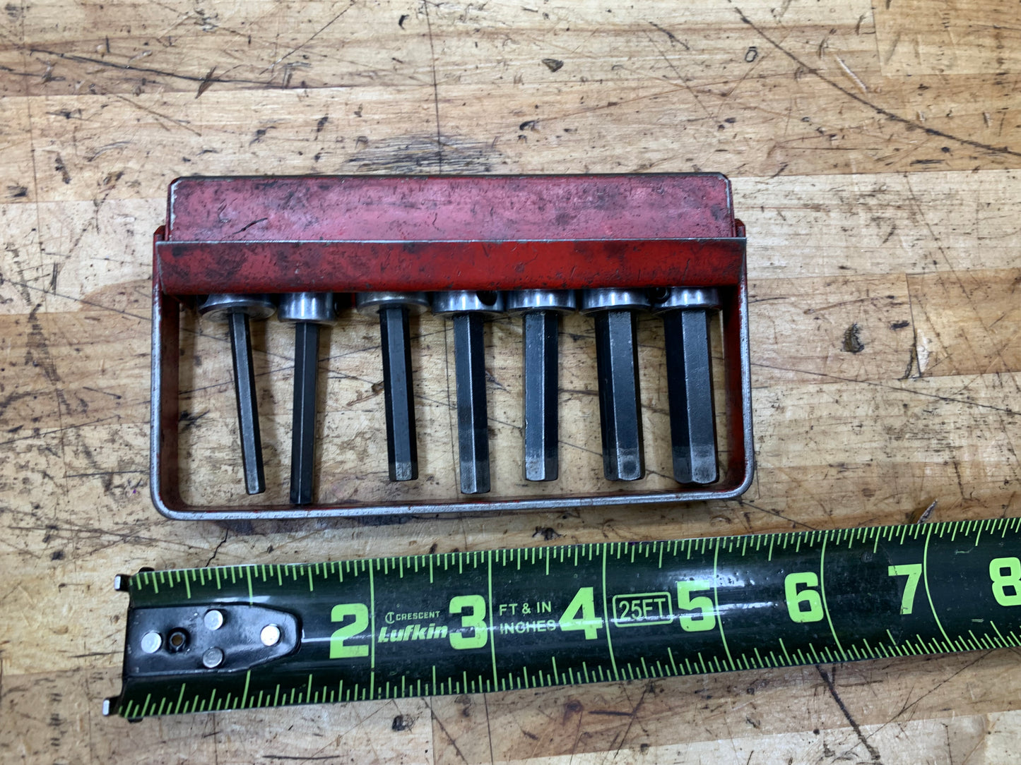 Mac Tools 3/8” Metric Hex Bit Socket Tray Set 7pc