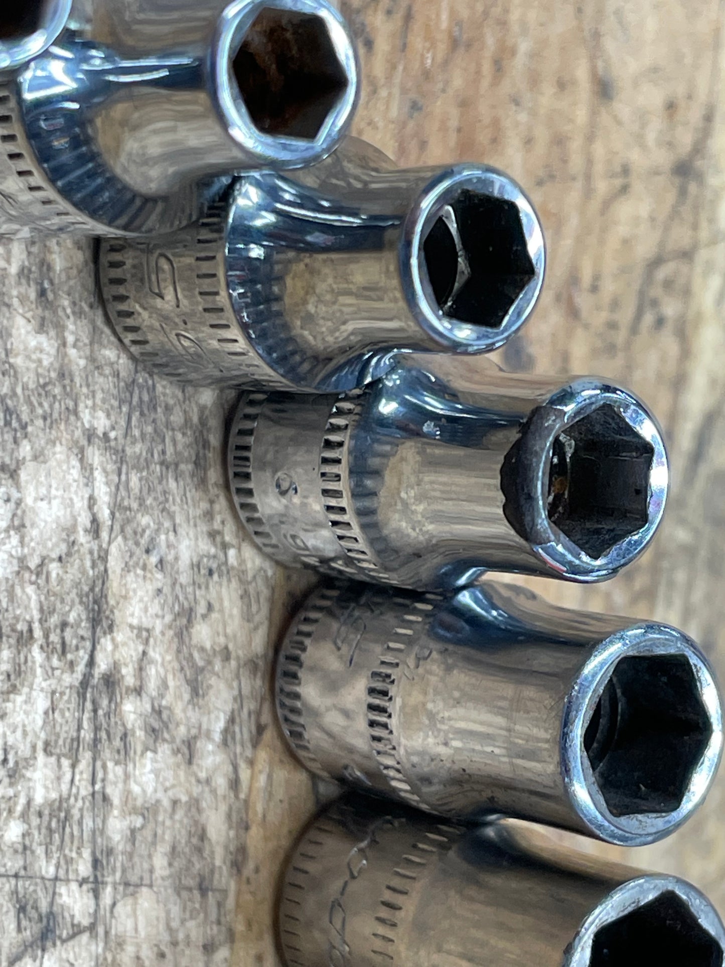Snap On 1/4” Metric Shallow Socket Set 15pc 4-16mm USA