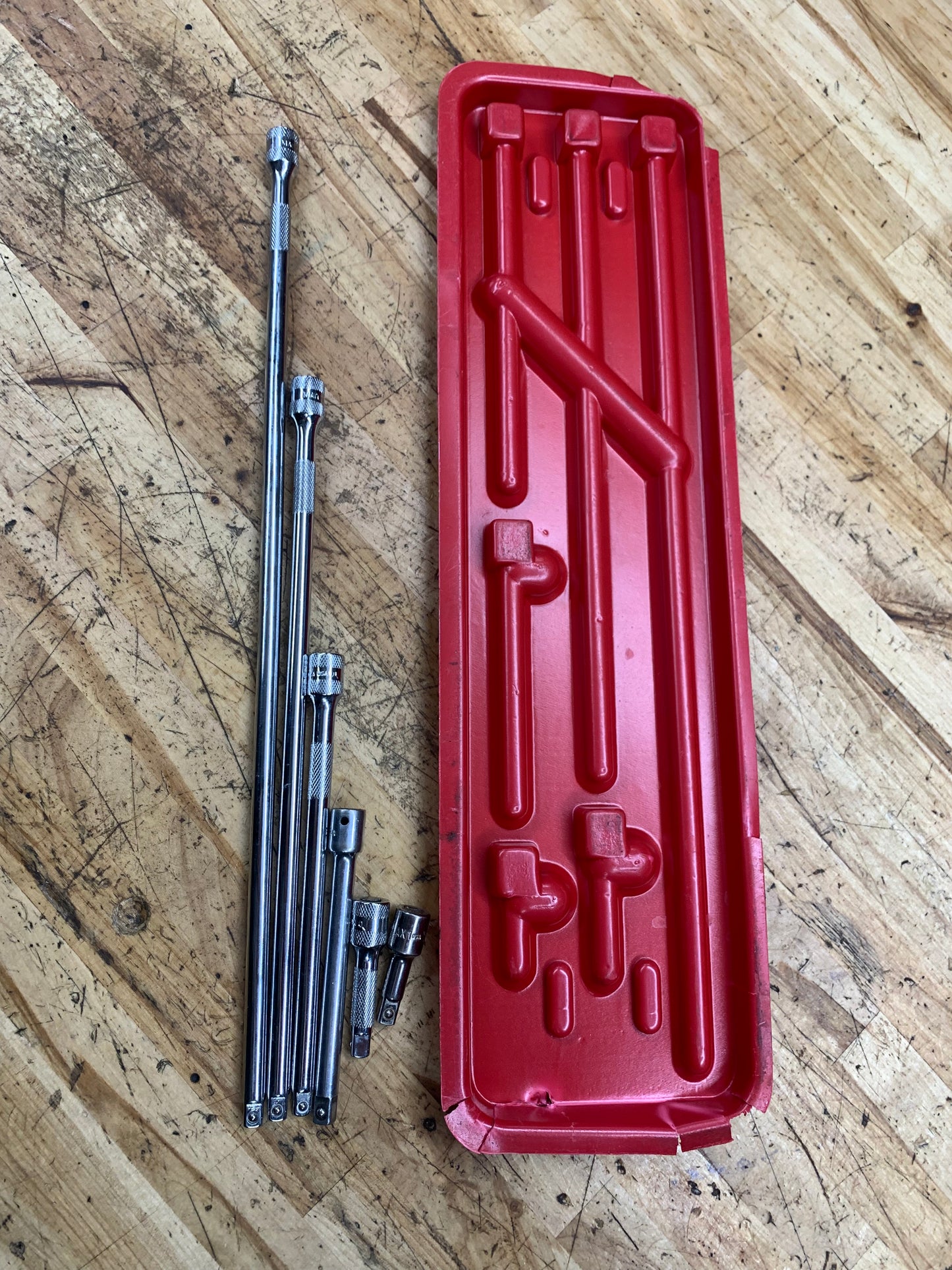 Matco* 1/4” Extension Tray Set 6pc USA SAXK6TA