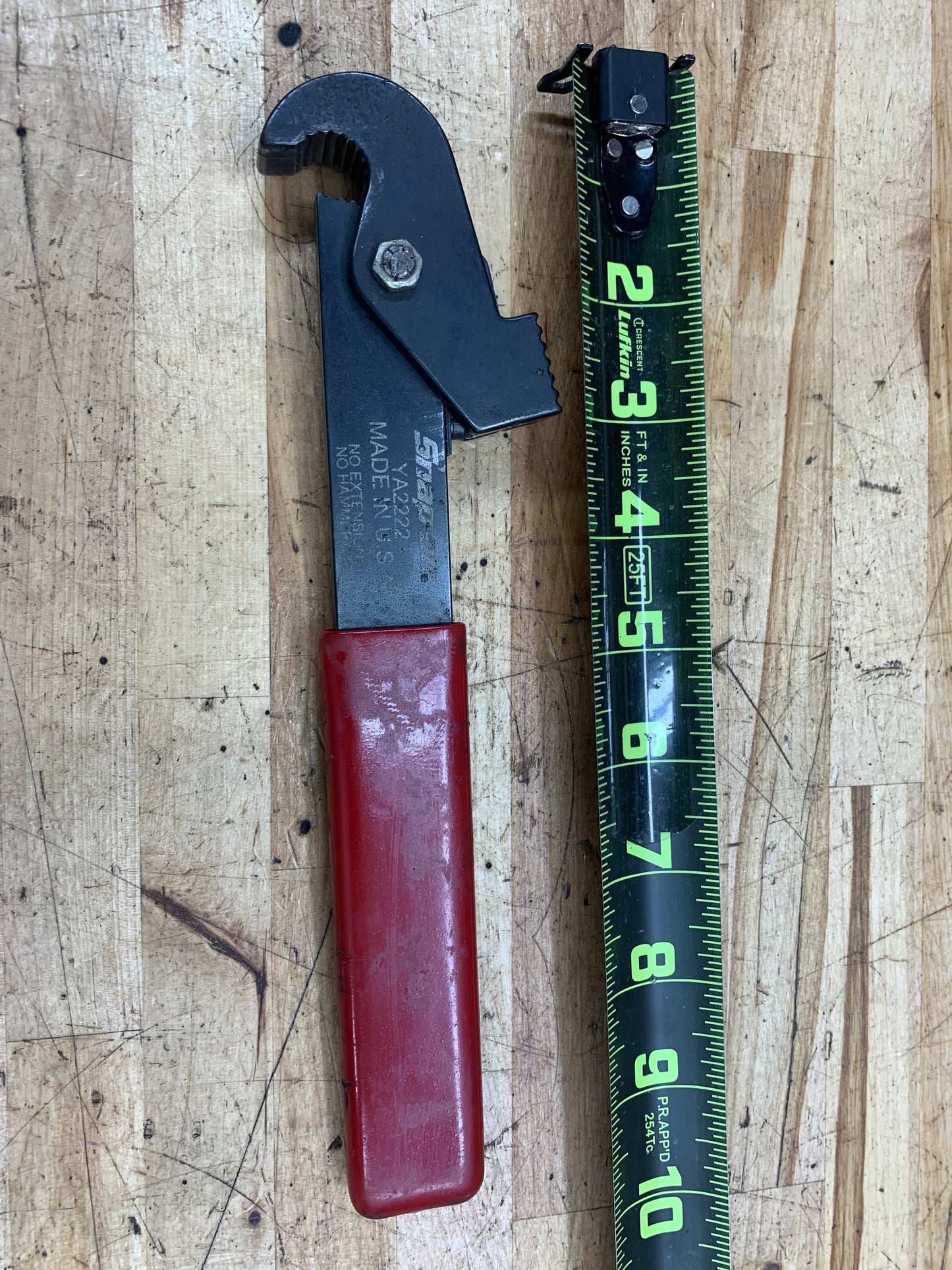 Snap On Tierod Adjusting Tool YA2222