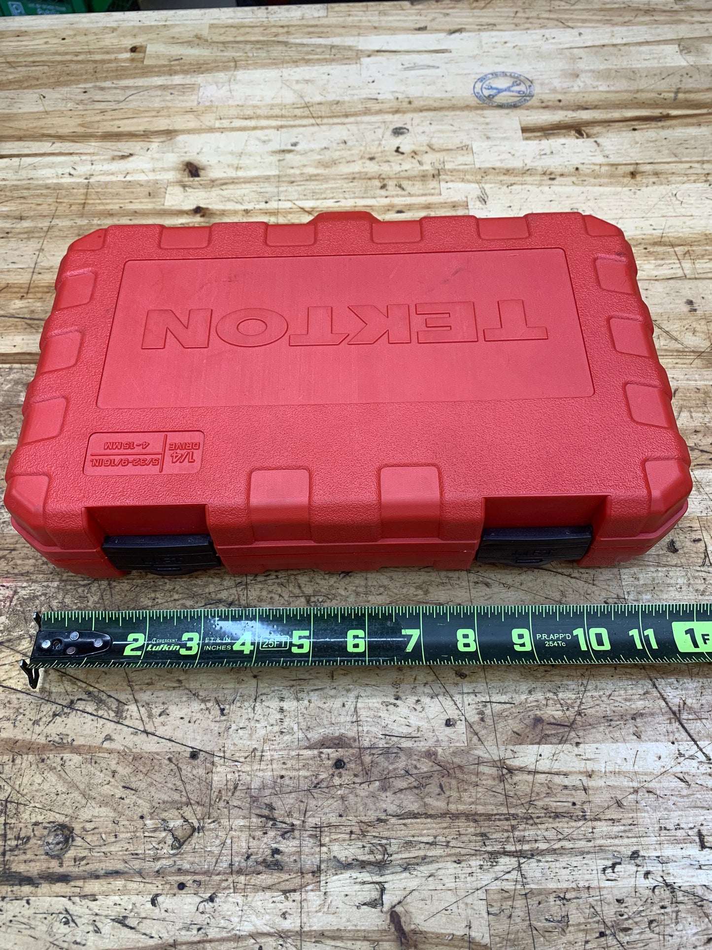 Tekton 1/4" Drive Master Socket and Ratchet Set Case 56pc SKT05303