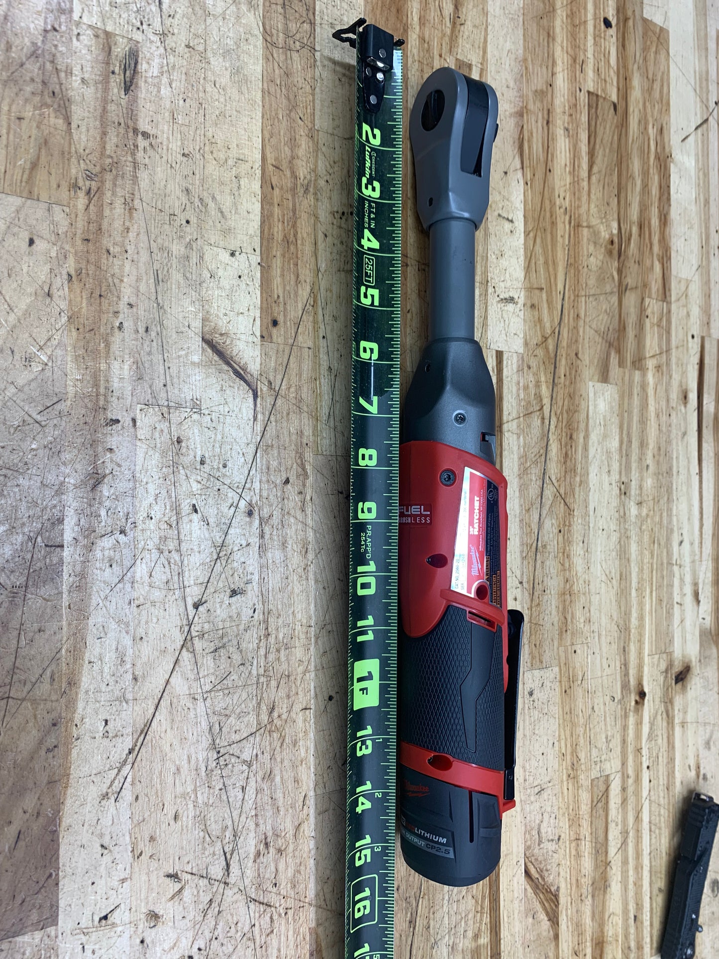 Milwaukee 3/8" Fuel M12 Long Neck Ratchet WITH BATTERY 2560-20