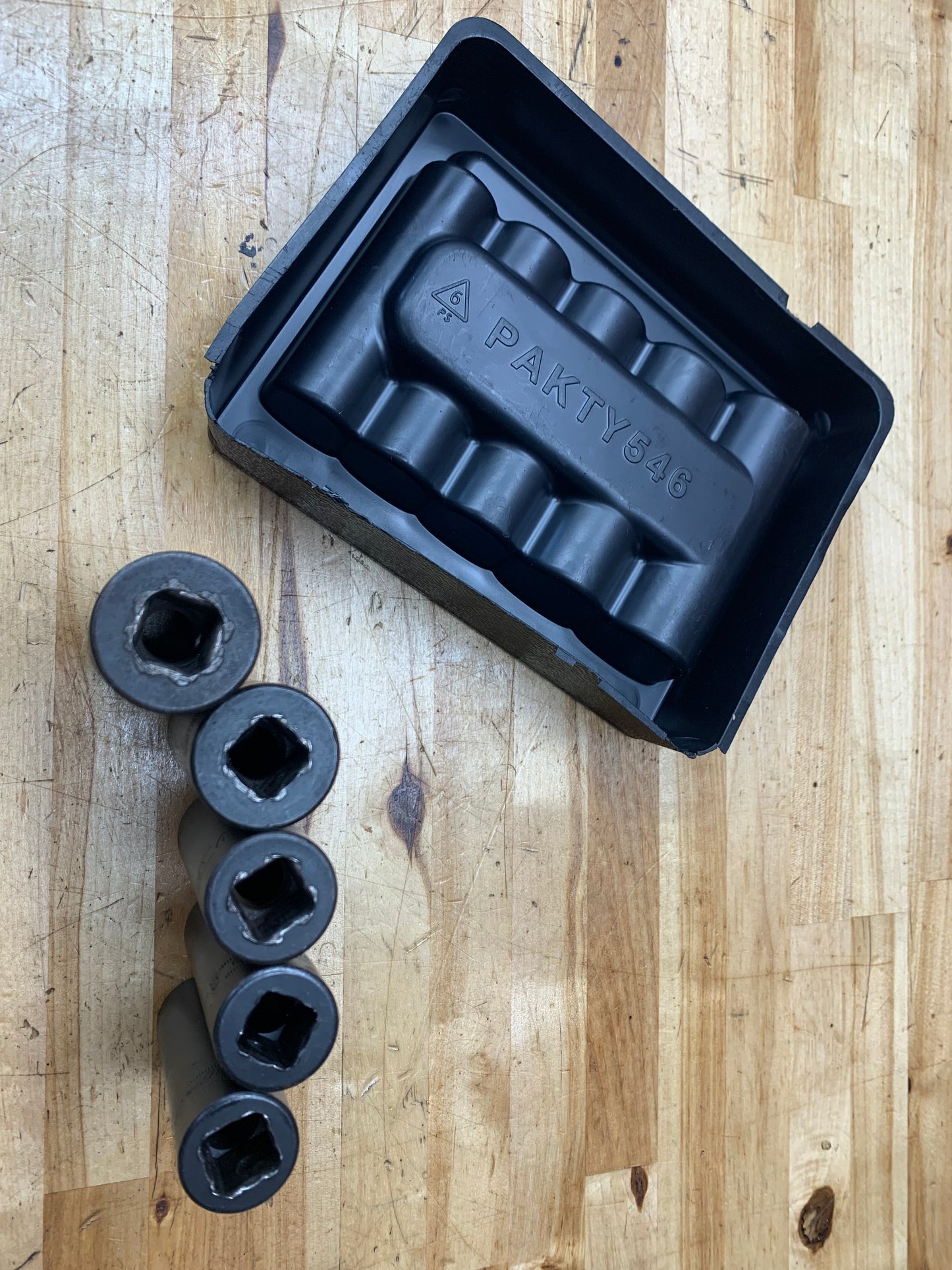 Snap On 1/2” Metric Deep Impact Socket Set 5pc 17-22mm USA 305LSDM