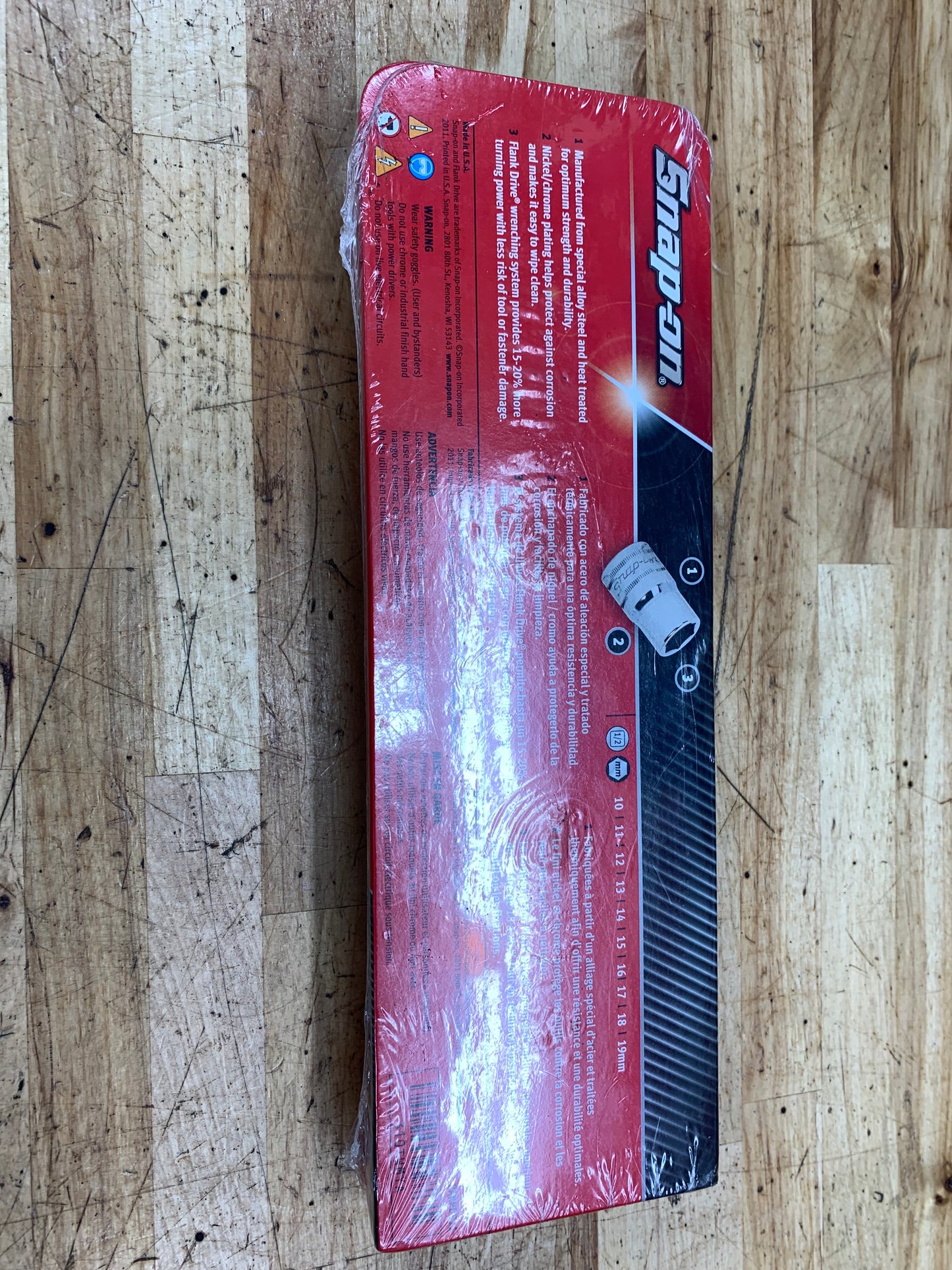 Snap On 1/2” Metric Socket Set 10pc. BRAND NEW 310TWMYA