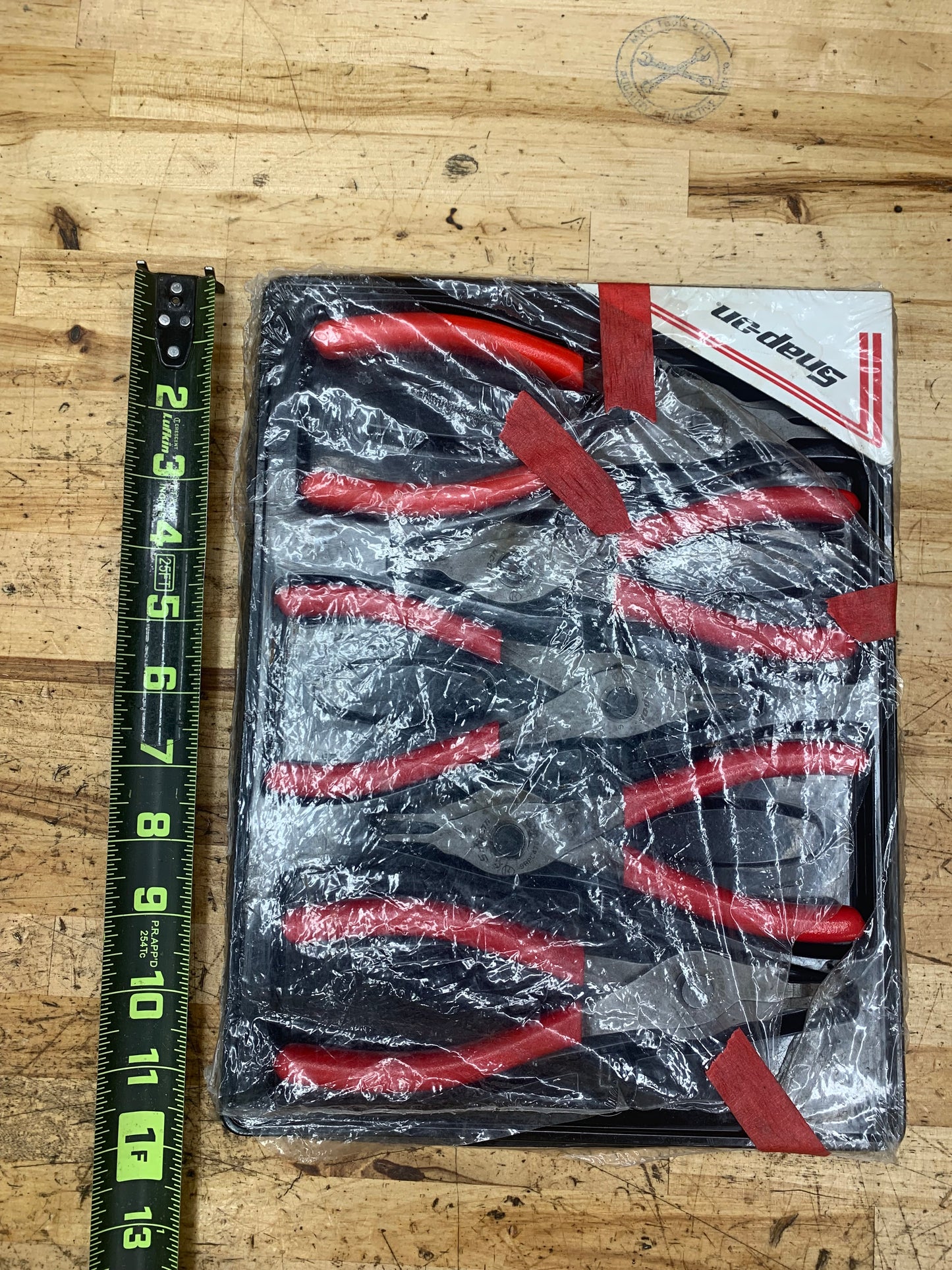 Snap On Snap Ring Plier Tray Set 5pc USA SRPC105