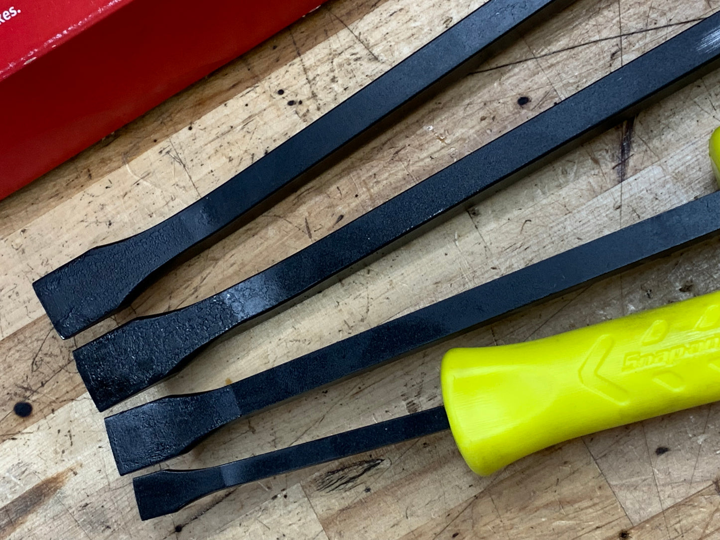 Snap on HiViz Striking prybar set BRAND NEW SPBS704AHV