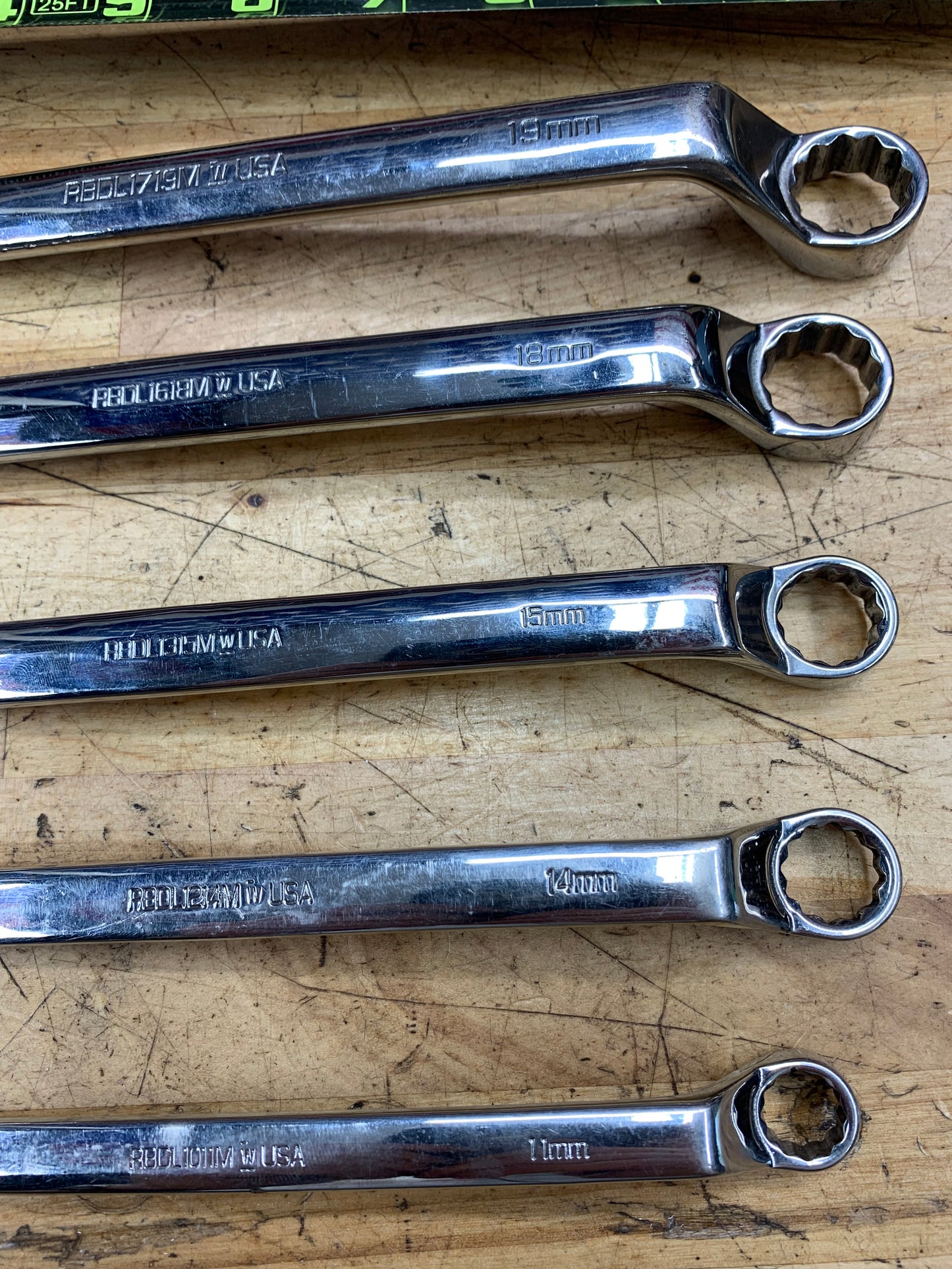 Matco Metric Offset Box Wrench Set 5pc USA