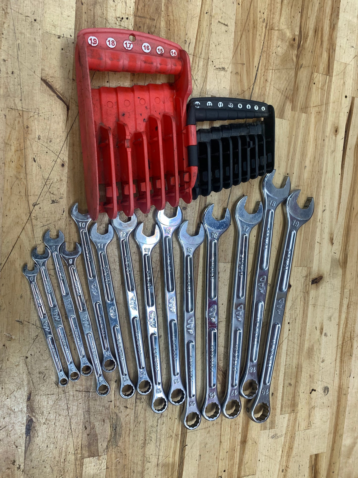 Mac Tools Metric Combo Wrench Set 14pc SCLM14PT