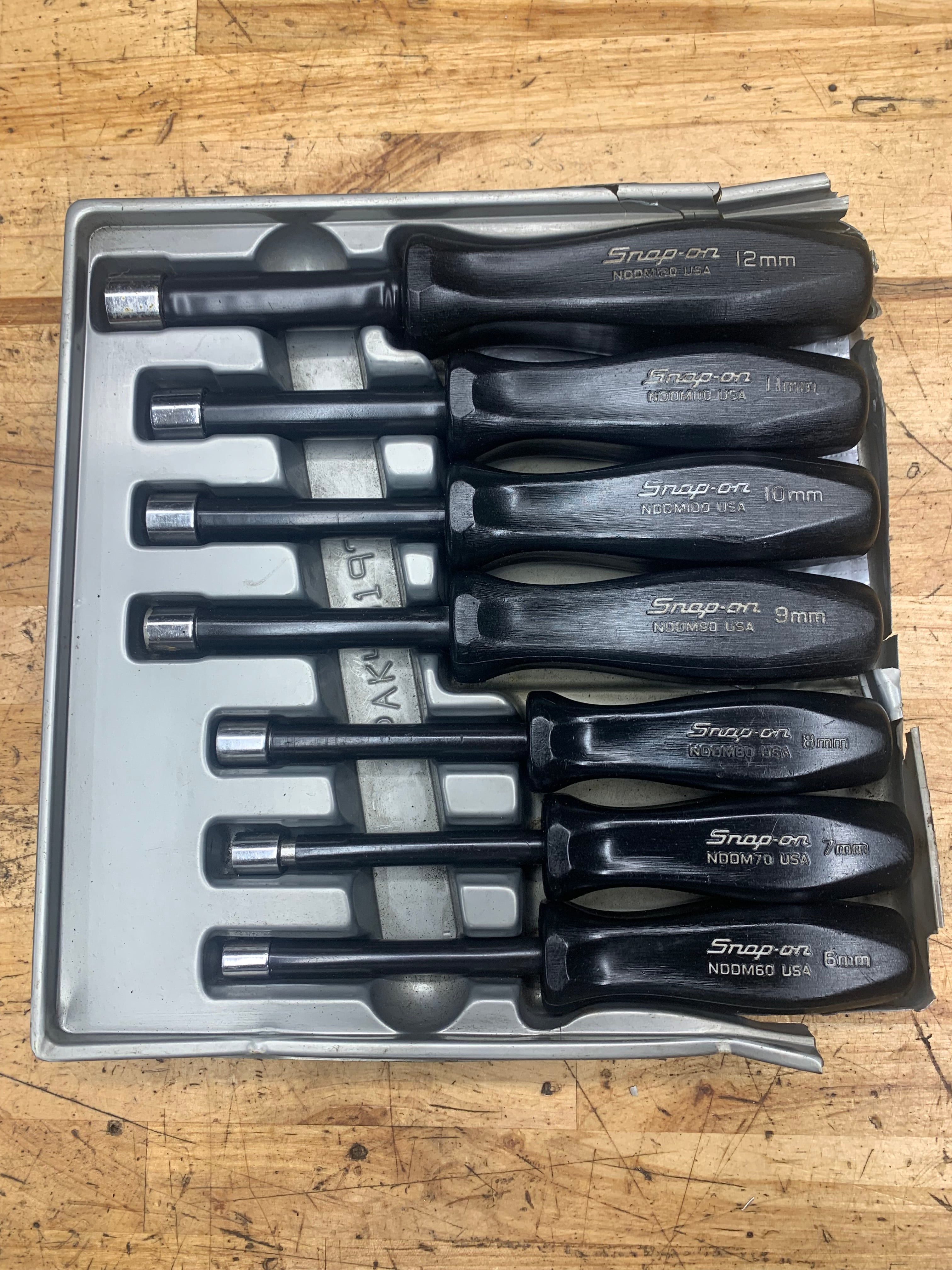 Snap On Metric Nut Driver Set 7pc USA NDDM1070 – MRC Tools LLC