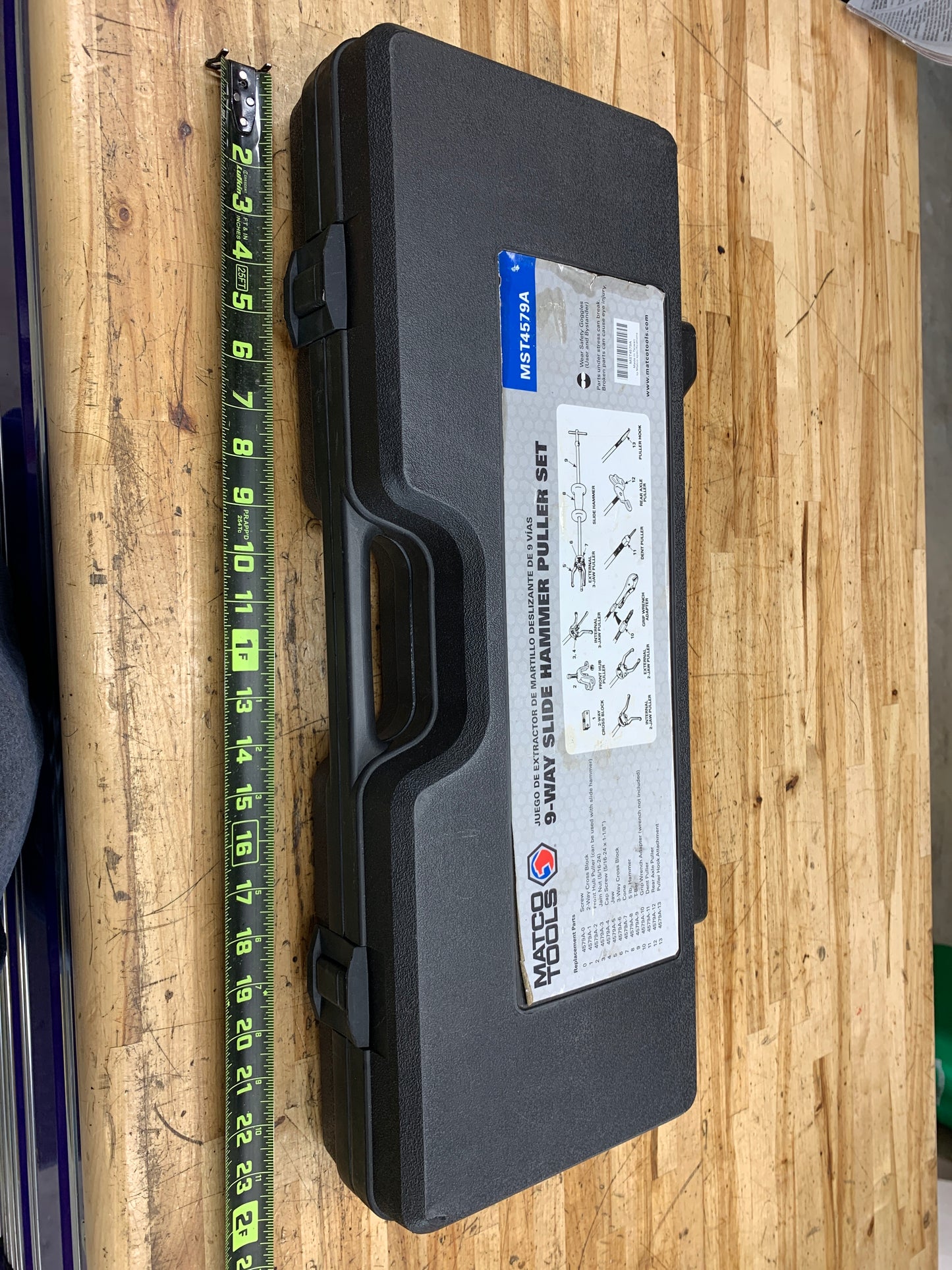 Matco 9 Way Slide Hammer Puller Set MST4579A