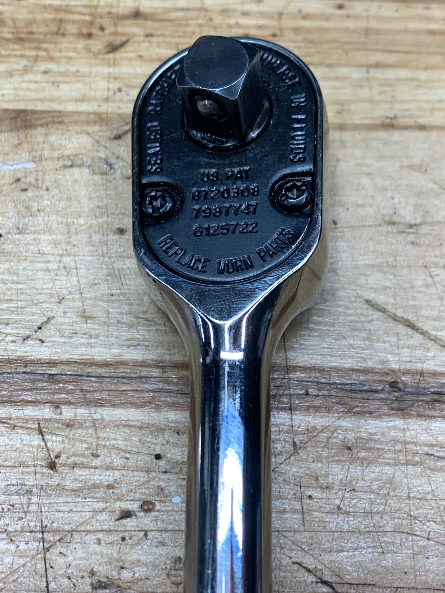 Snap On 3/8” Long Soft Grip Ratchet HIVIZ USA FHL80