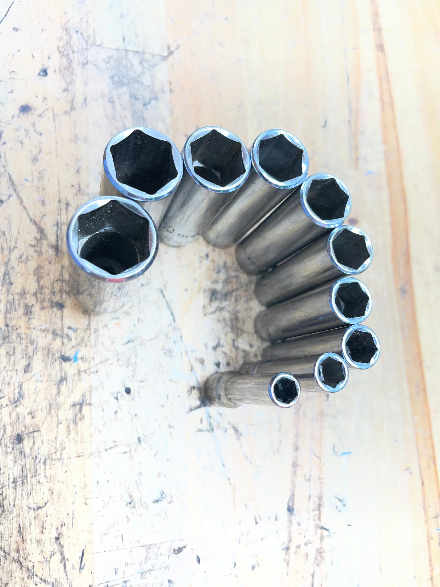 Mac 1/4” Drive Metric Deep Socket Set 5-14mm 10pc USA SMDM102TR