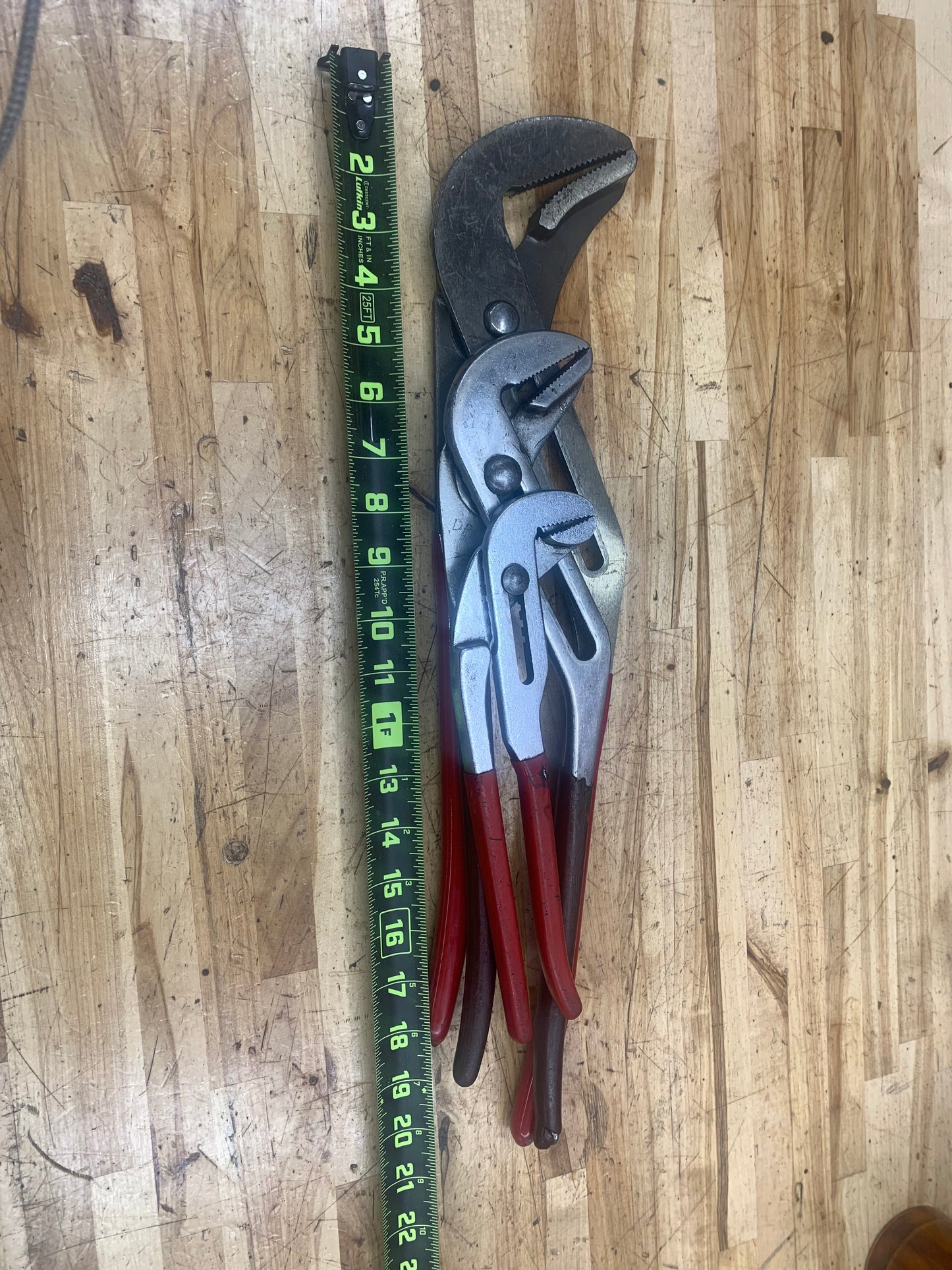 Blue Point Tongue Groove Water Pump Plier set 3pc Channellock style