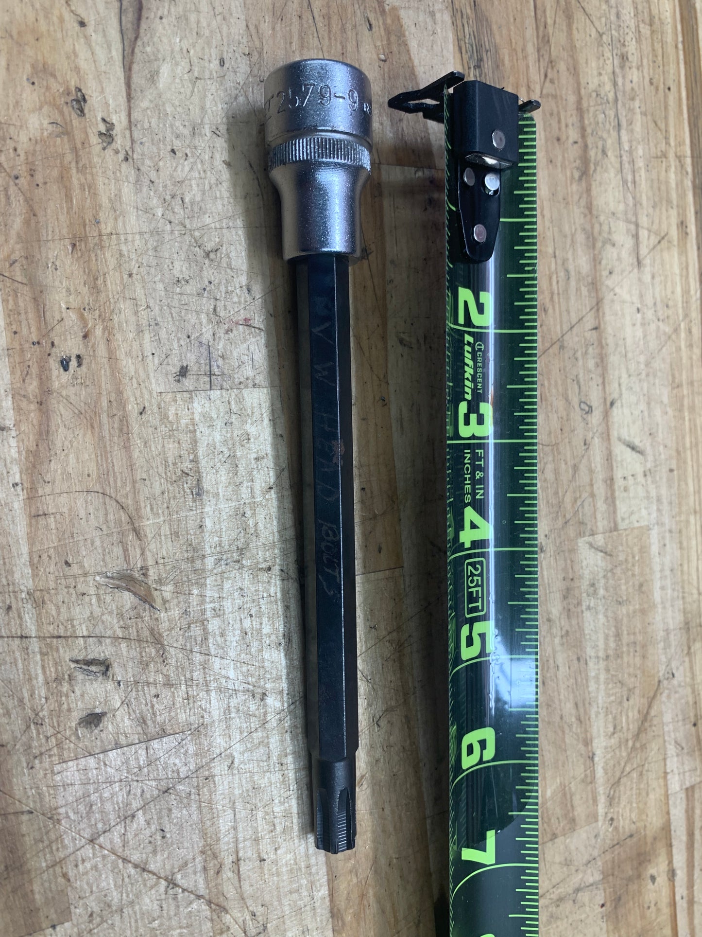 Hazet Polydrive VW HEAD BOLTS socket 1/2” drive 2579-9