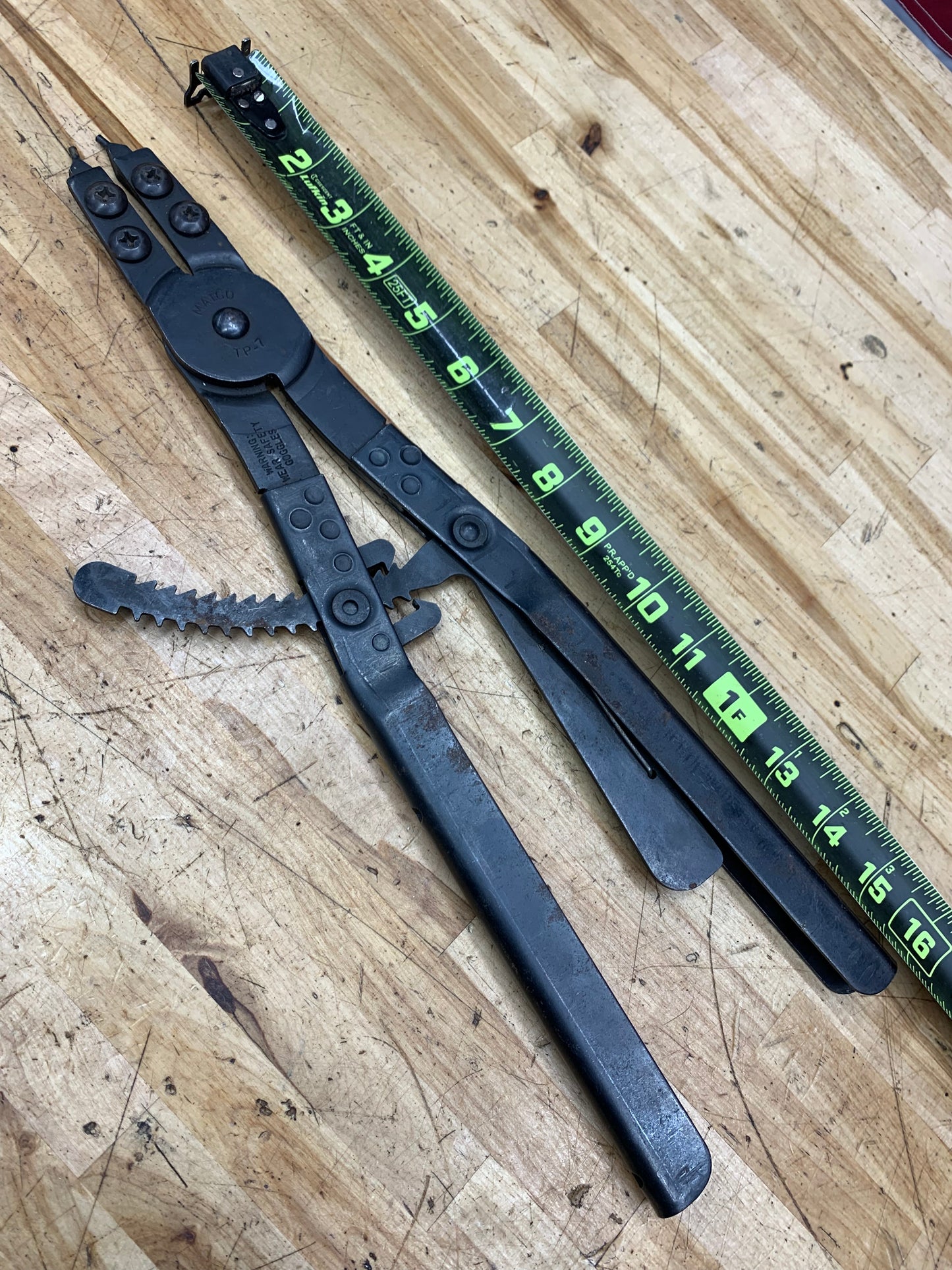 Matco XL Snap Ring Transmission Pliers TP-7