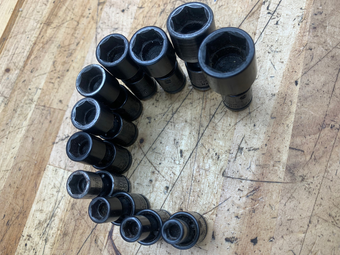 Cornwell 1/4” Metric Impact Swivel Socket Set 11pc USA