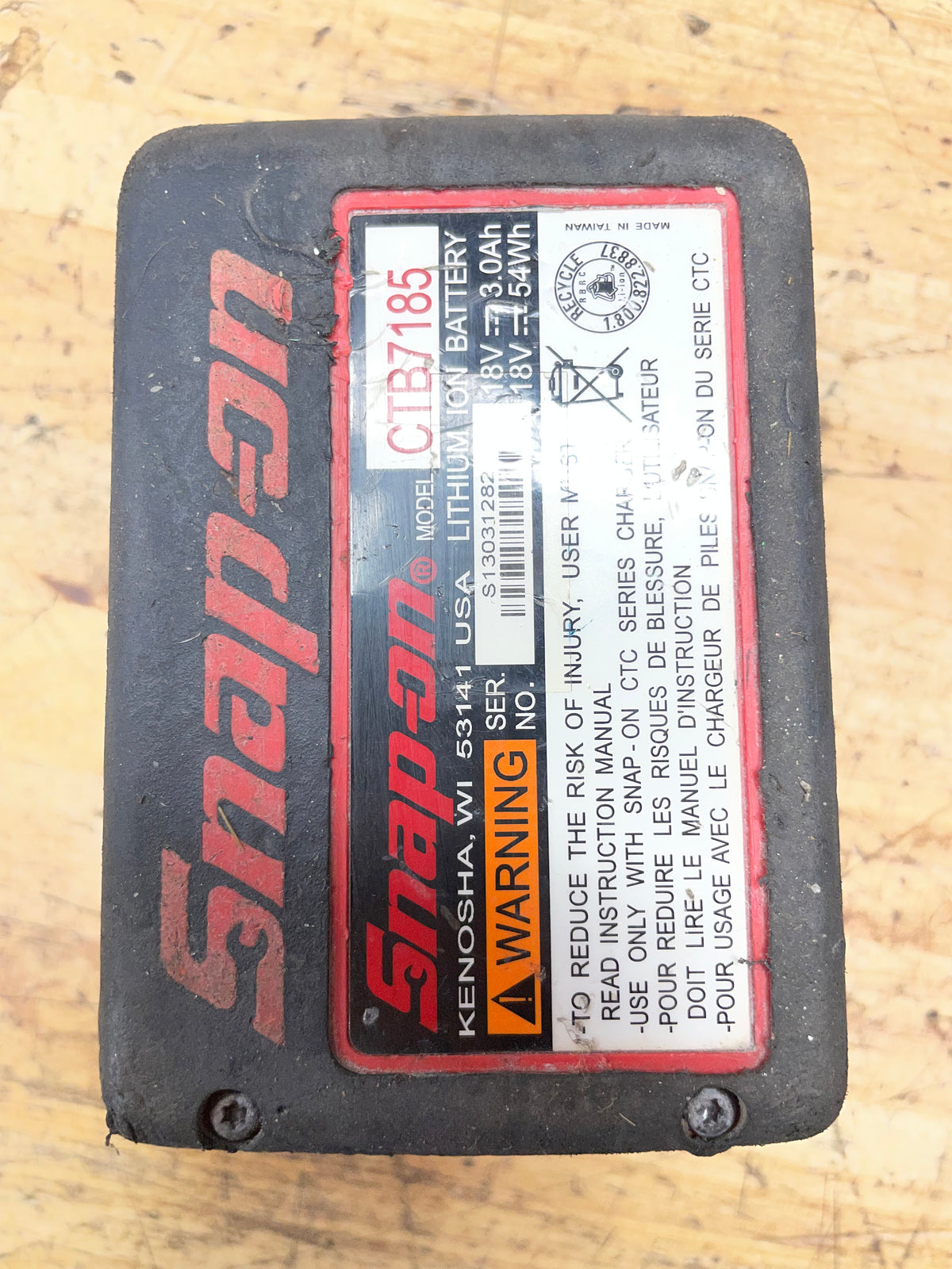 Snap On 18V Battery