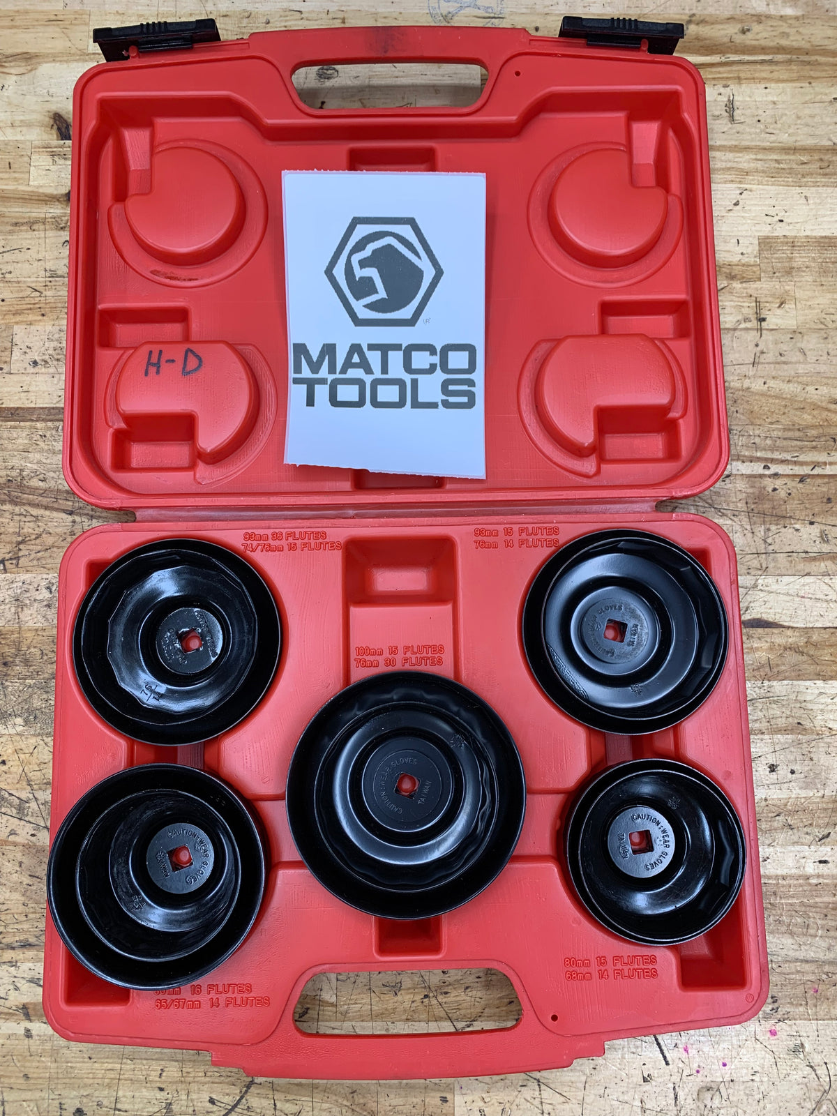 Matco Oil Filter Socket Set OF10