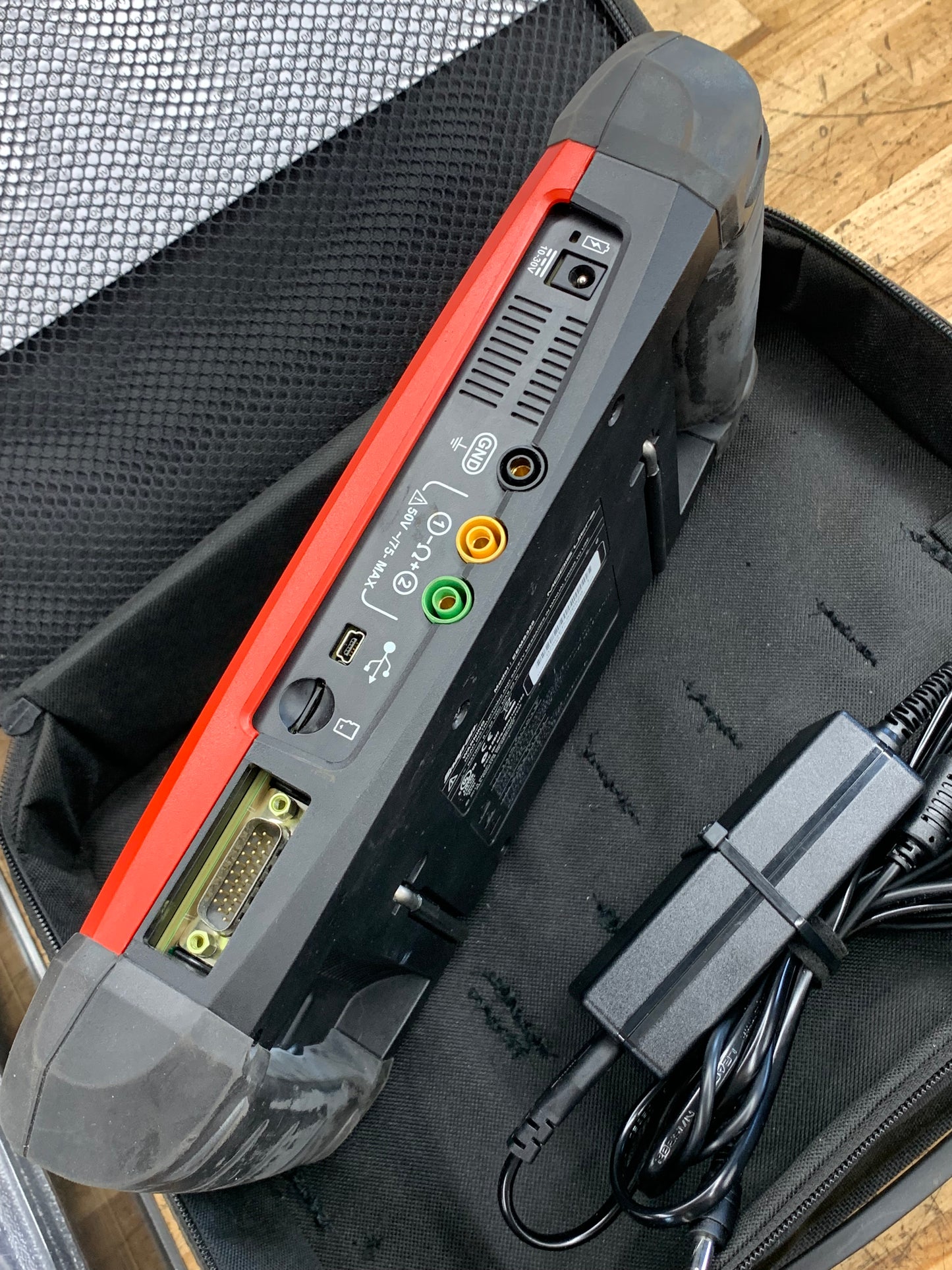 Snap On Modis Ultra Scan Tool OSCILLOSCOPE & European OBD Adapter Tray Set EEMS328