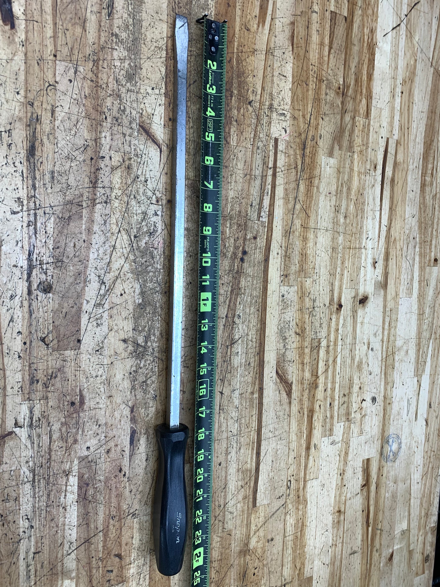 Snap On 24" Straight Tip Heavy Duty Prybar USA SPB24