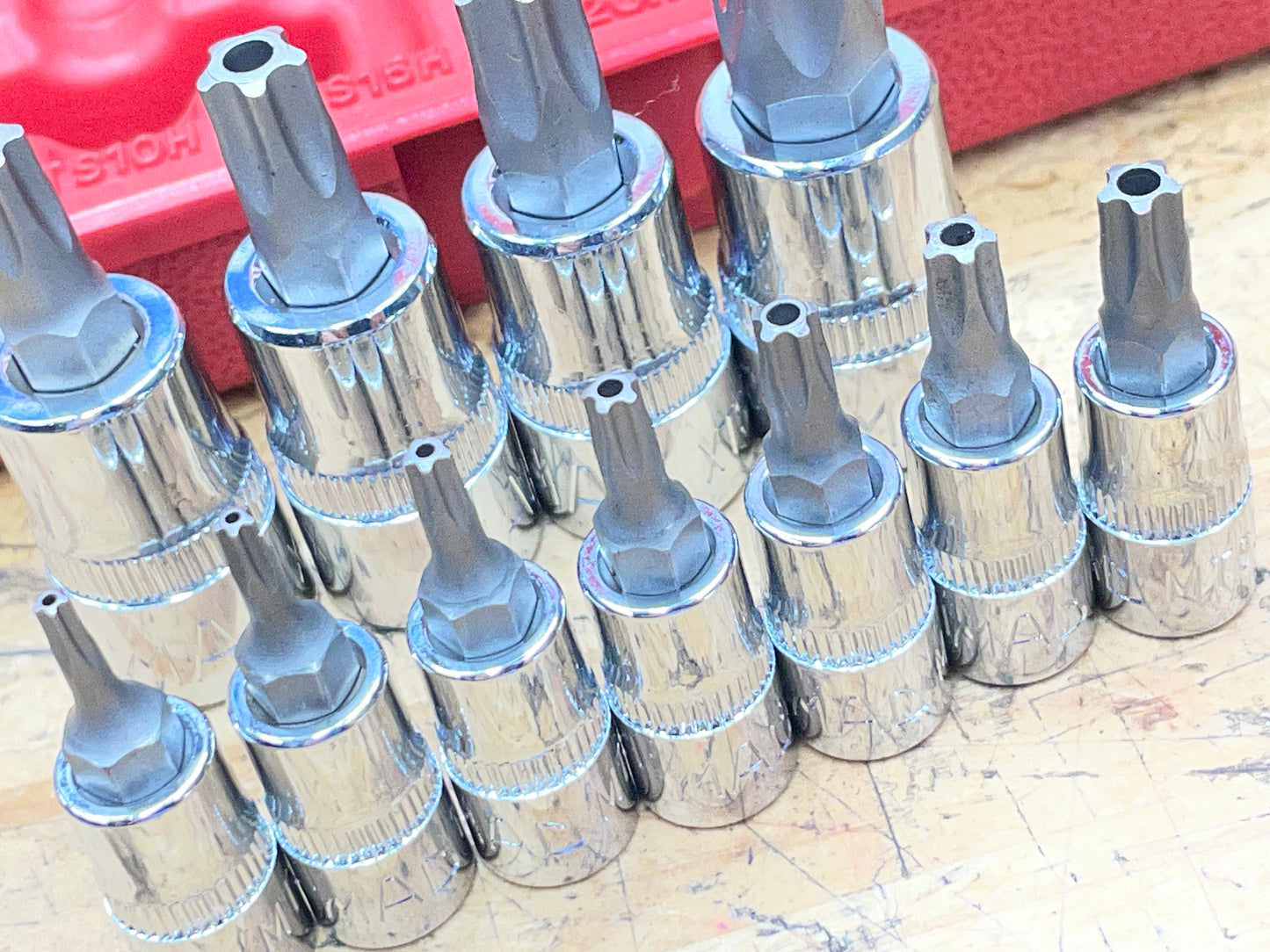Mac Tools Security Torx Socket Set 11pc LIKE NEW SMXTSH11B