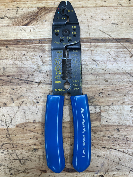 Blue Point Stripping Crimping Pliers PWC14