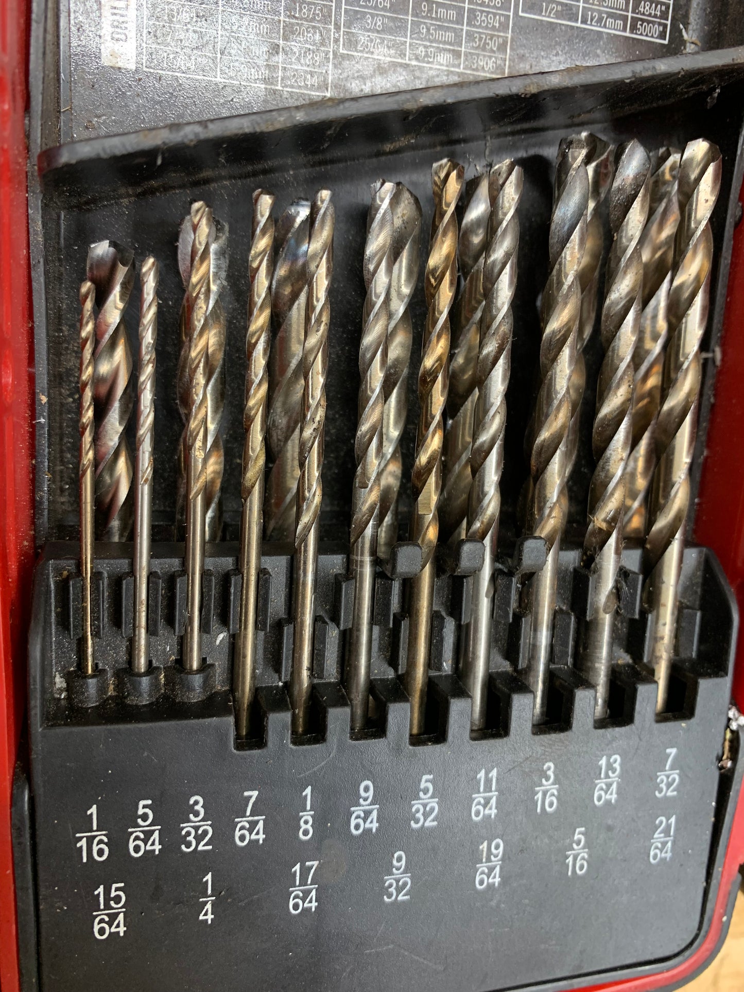 Mac Tools 29pc Cobalt Grade Drill Bit Set 6338DSB