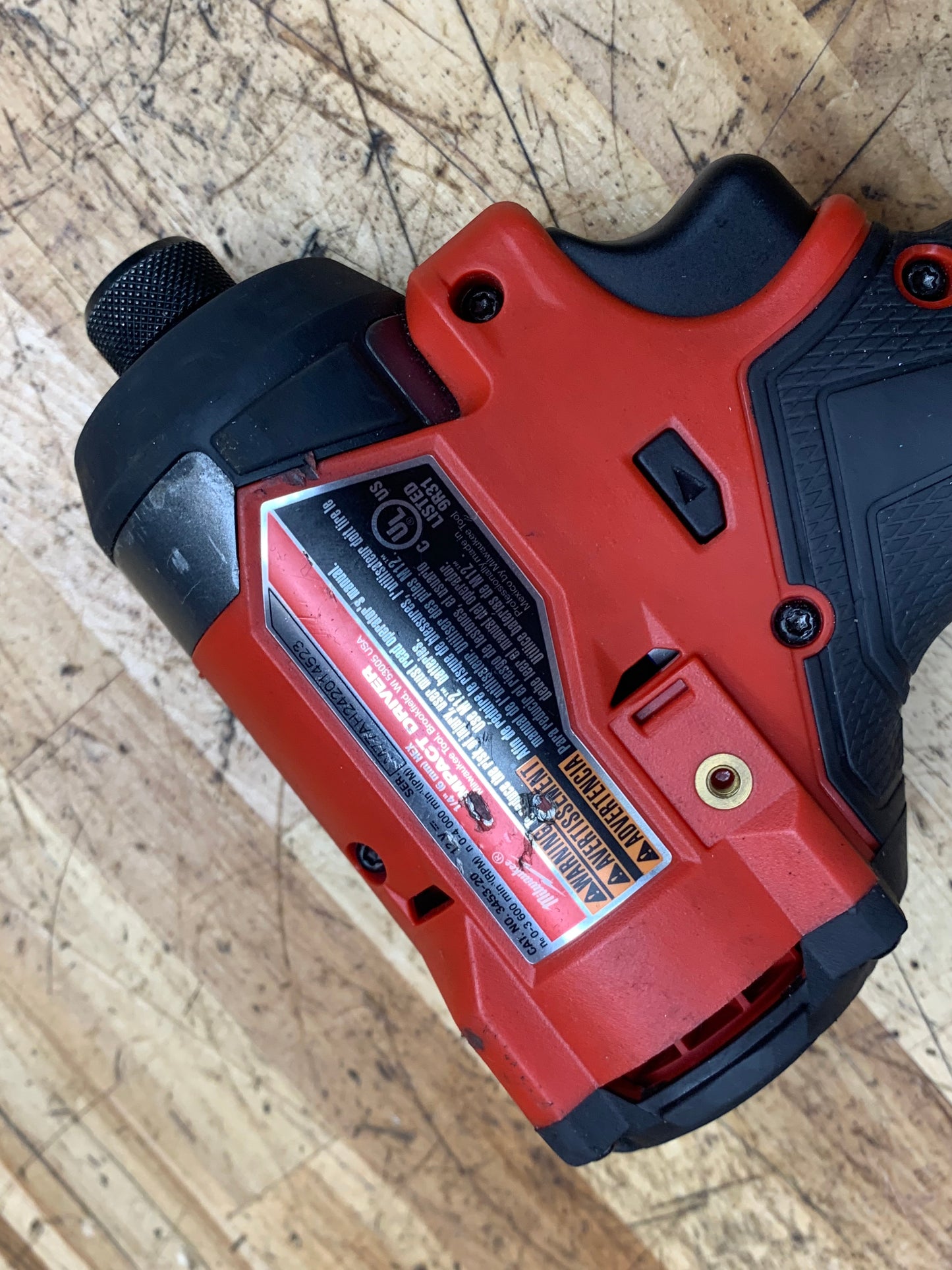Milwaukee M12 Impact Driver 1/4” Internal Hex 3453-20